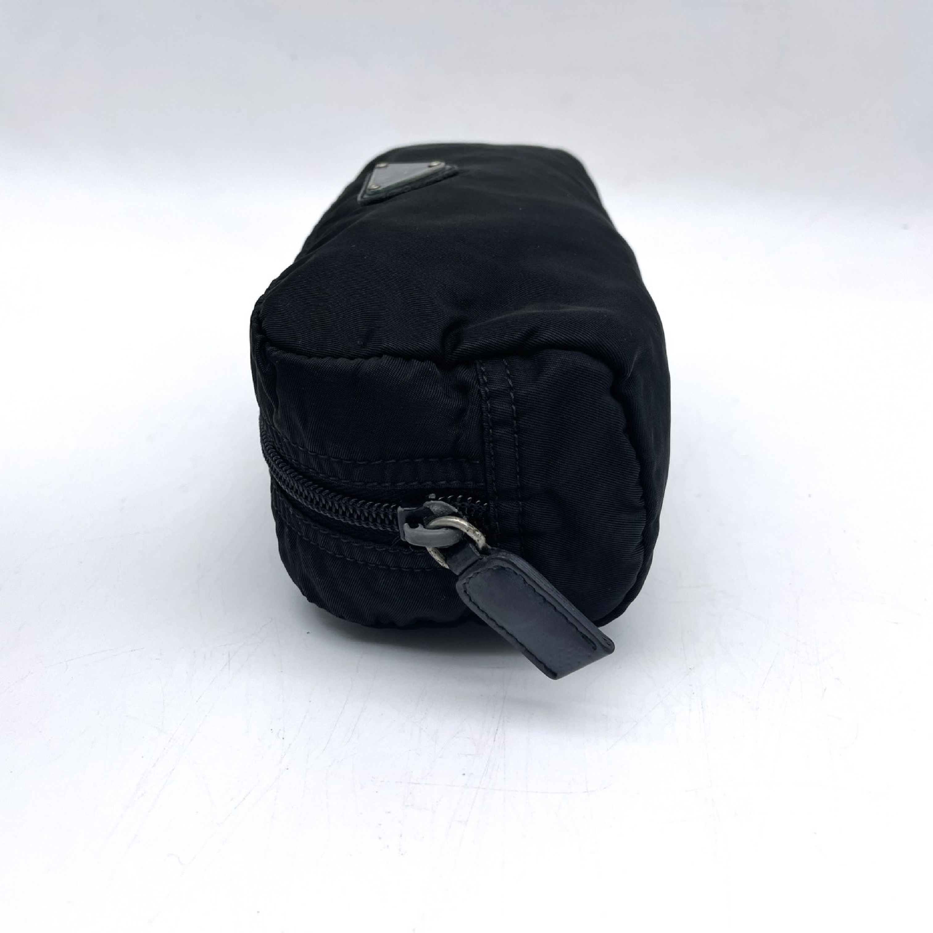 Nylon Triangle Logo Pouch — view 3