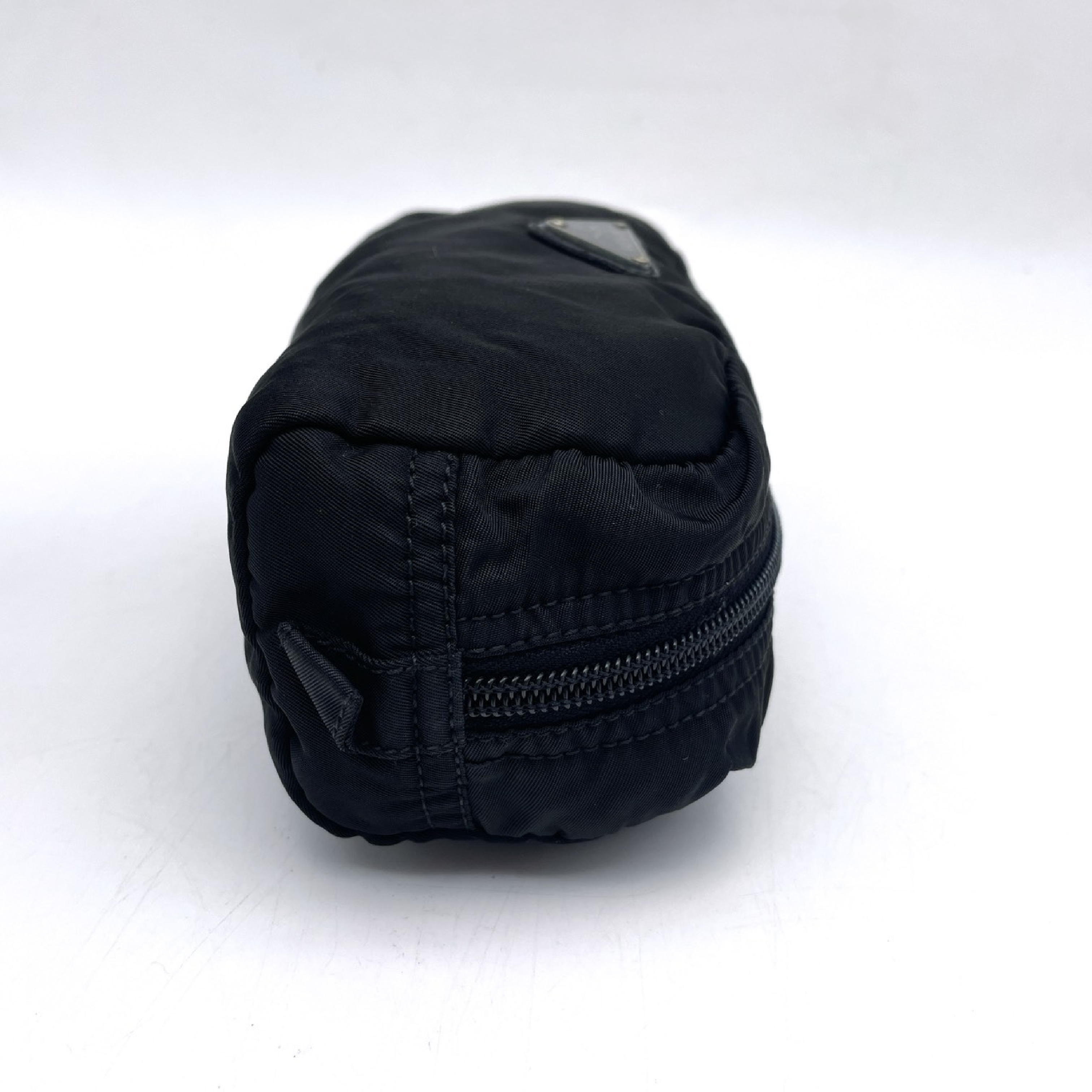 Nylon Triangle Logo Pouch — view 4