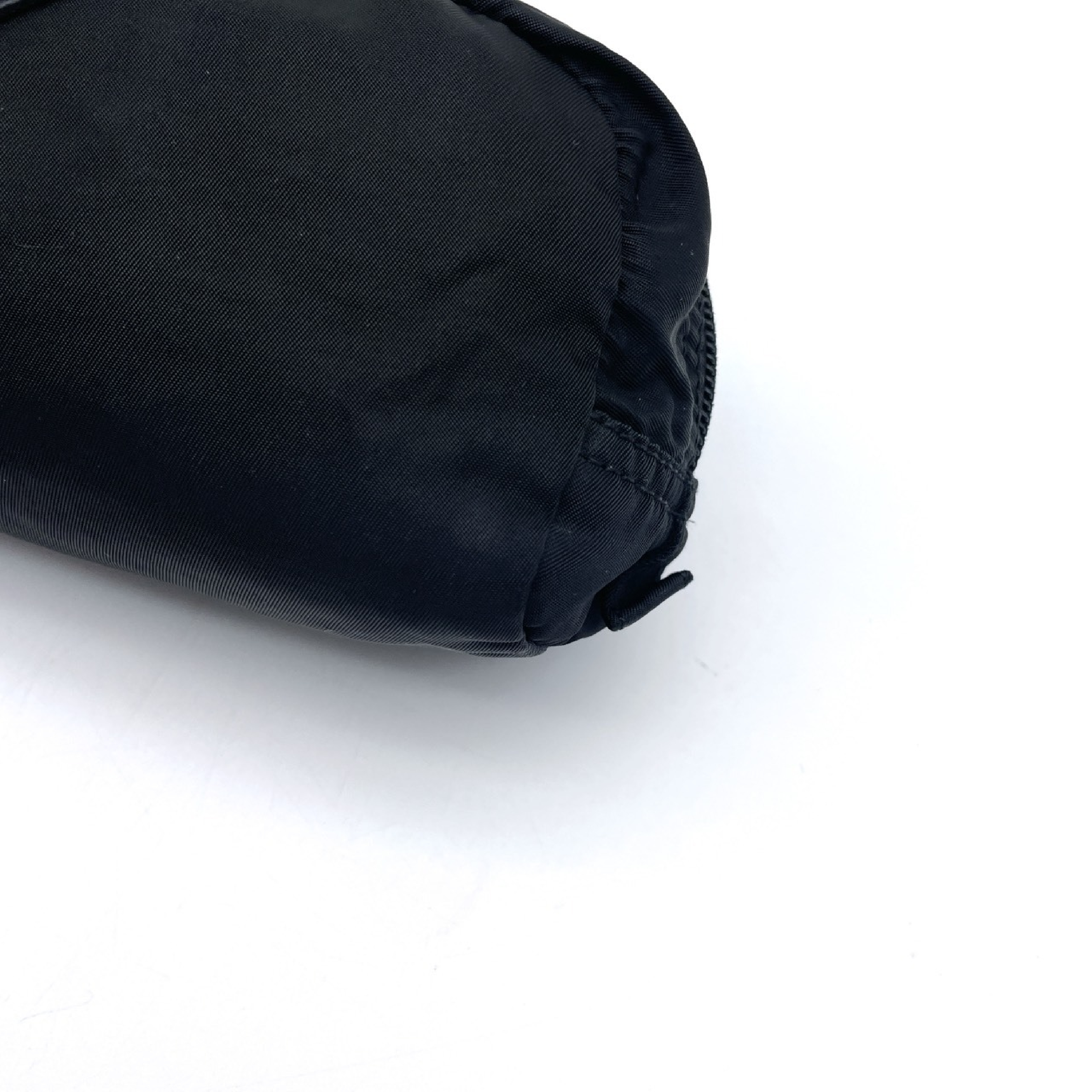 Nylon Triangle Logo Pouch — view 6