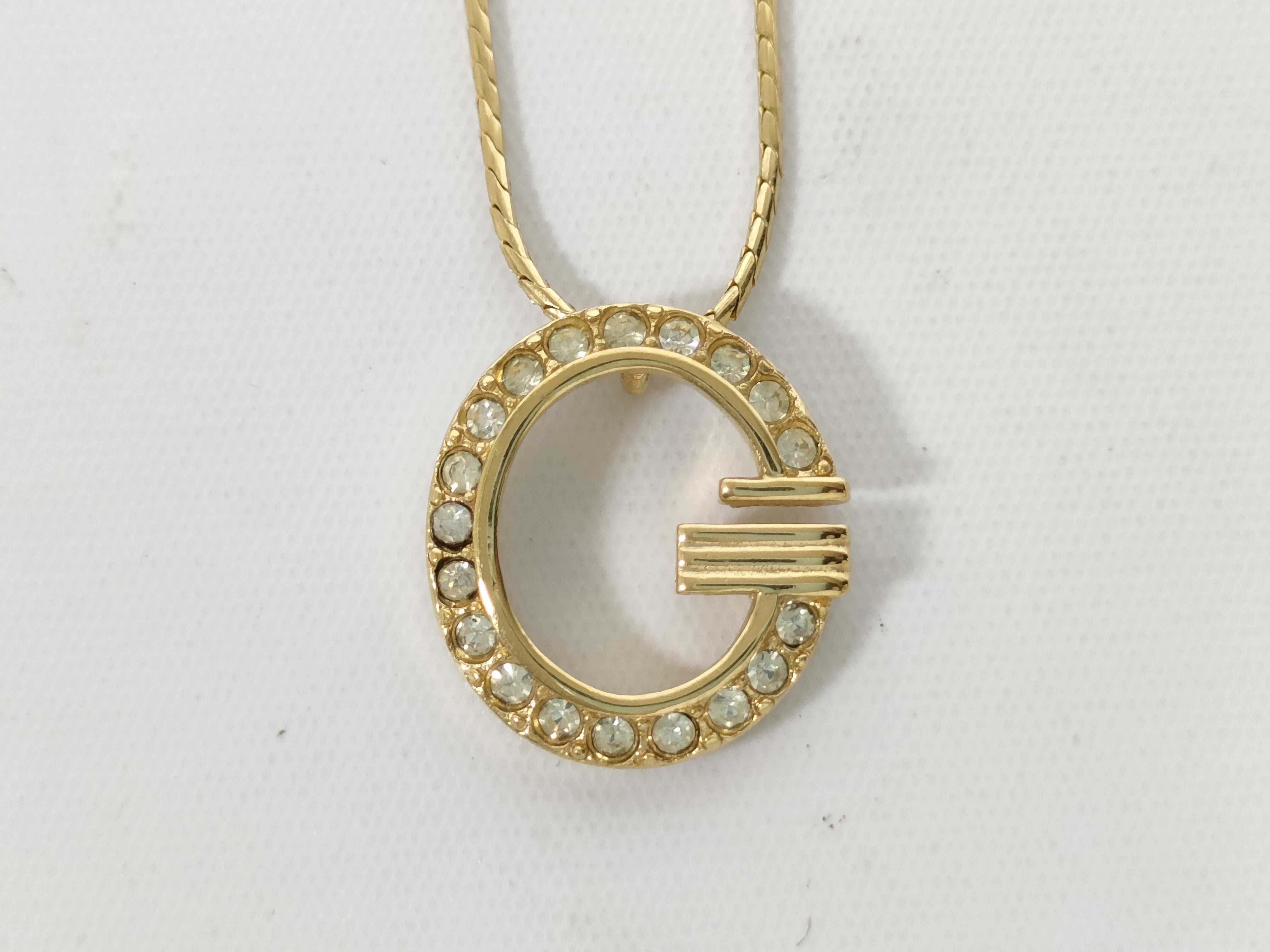Gold Logo Necklace