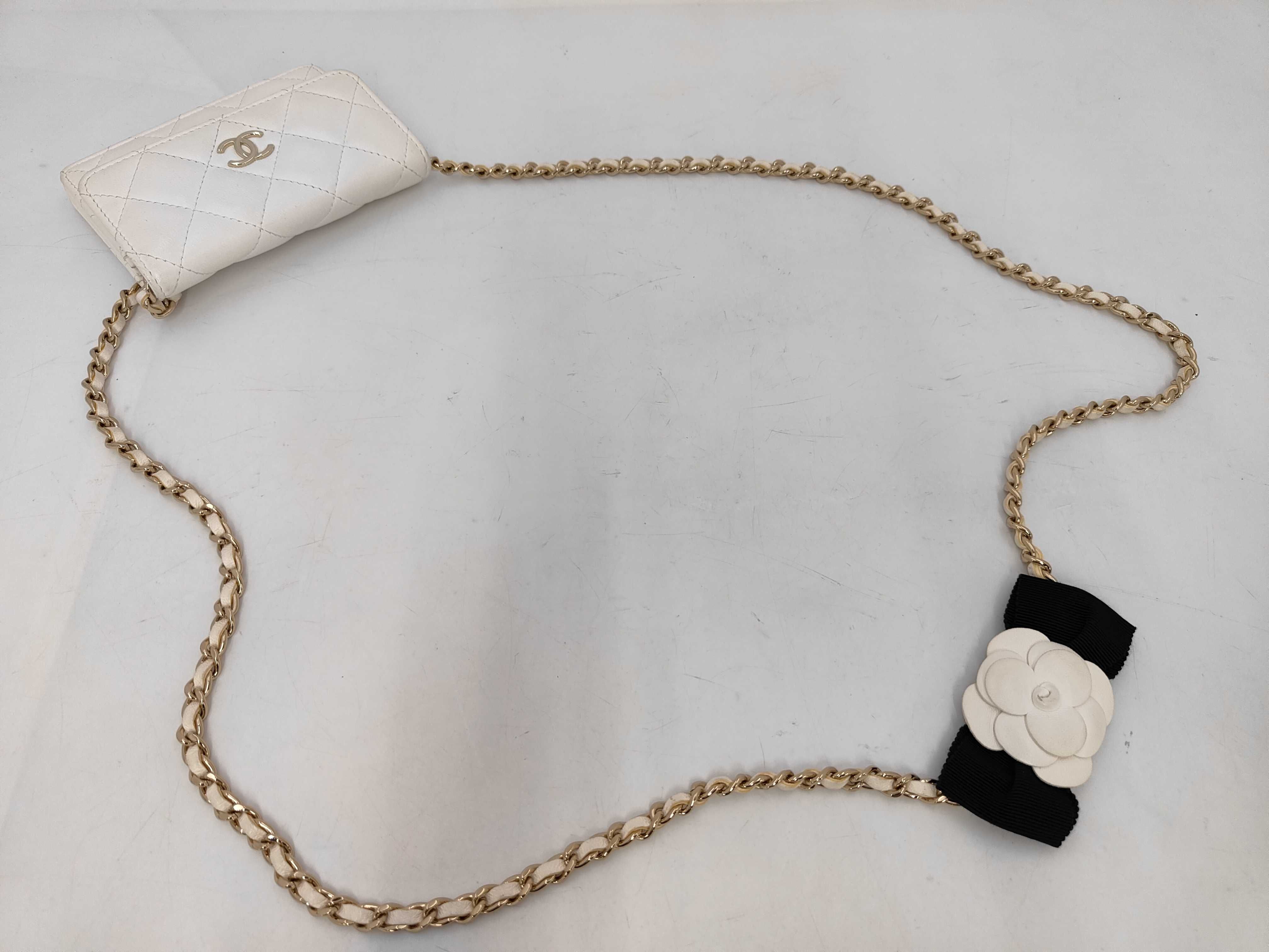 Mini Matelassé Lambskin Chain Shoulder Bag — view 3
