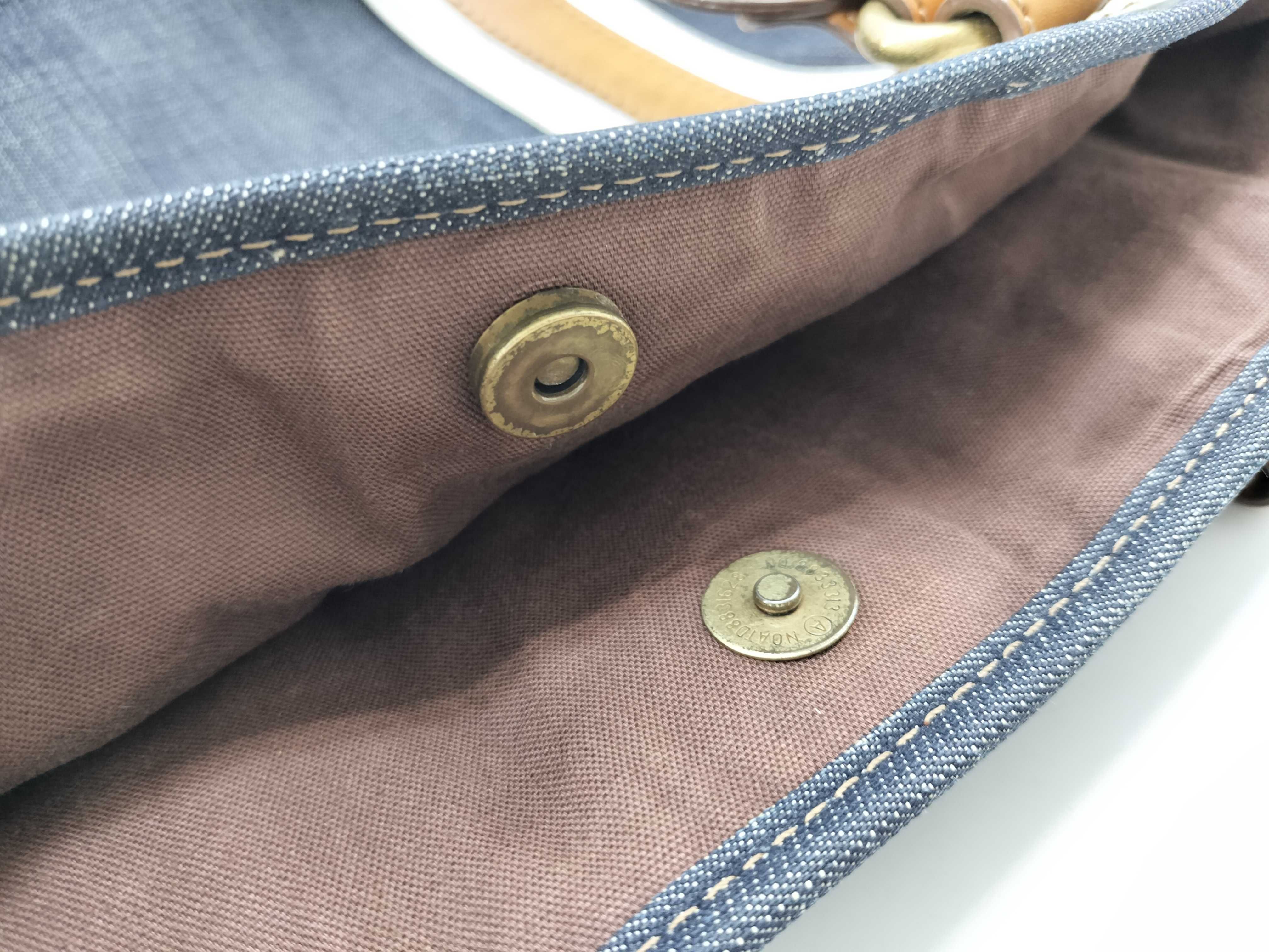 Blue Label Denim Handbag Tote Bag — view 12