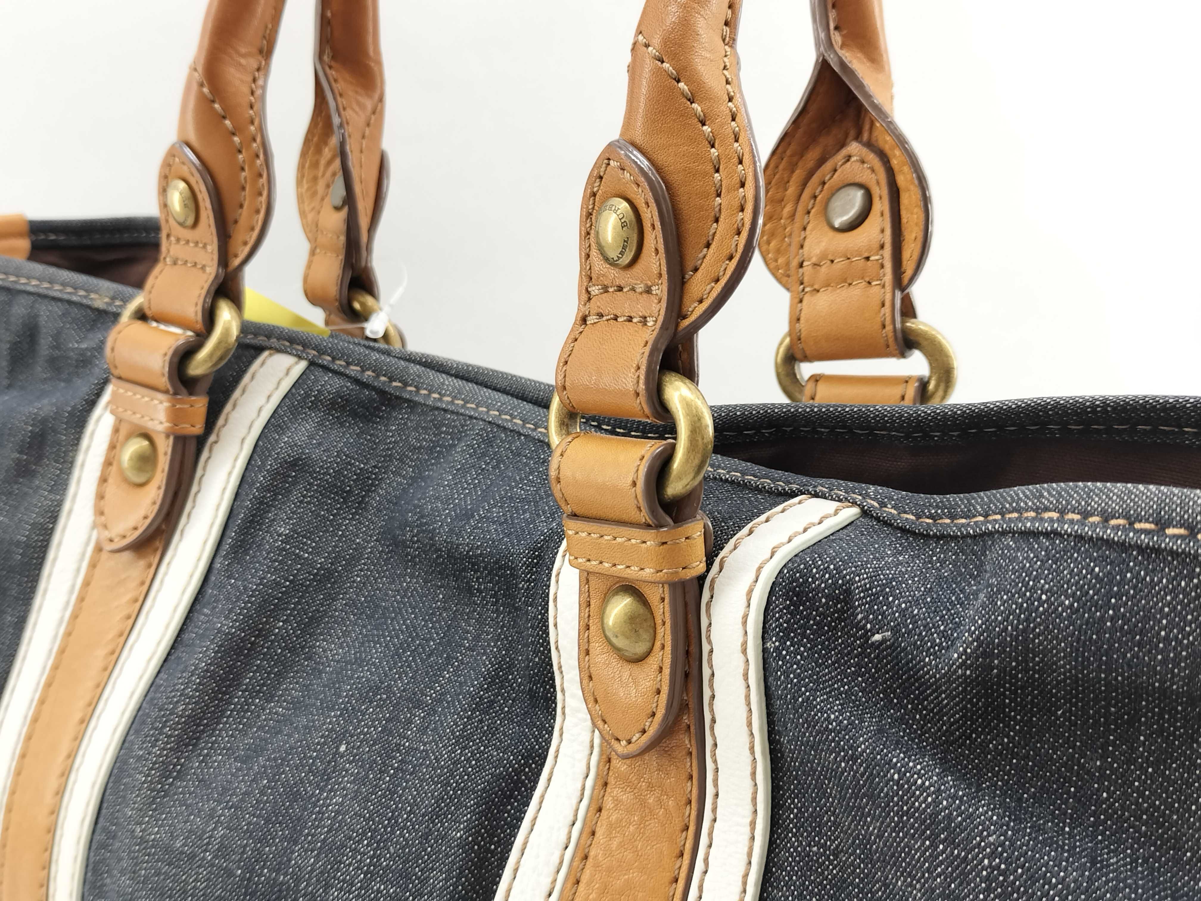 Blue Label Denim Handbag Tote Bag — view 3