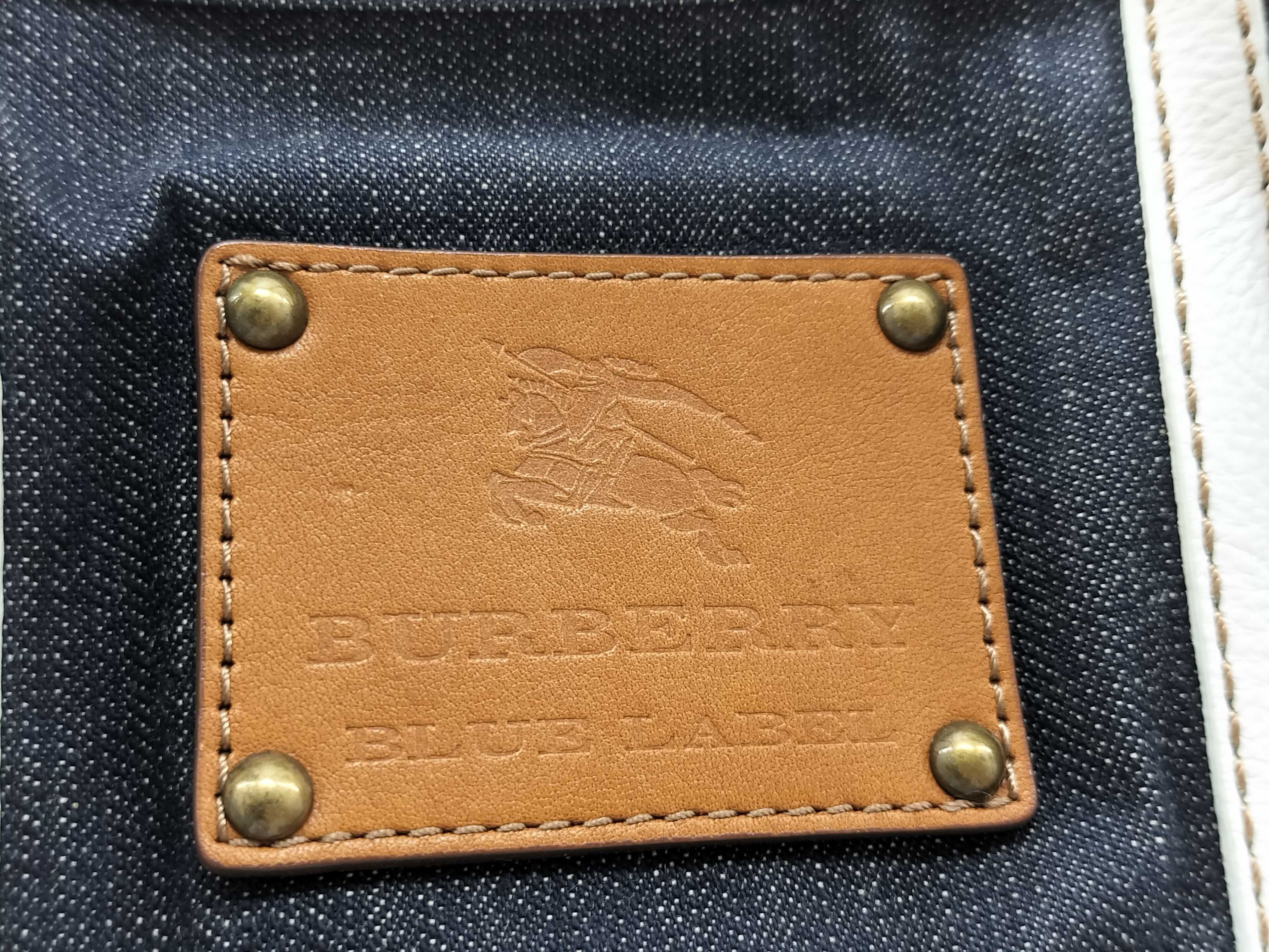 Blue Label Denim Handbag Tote Bag — view 4