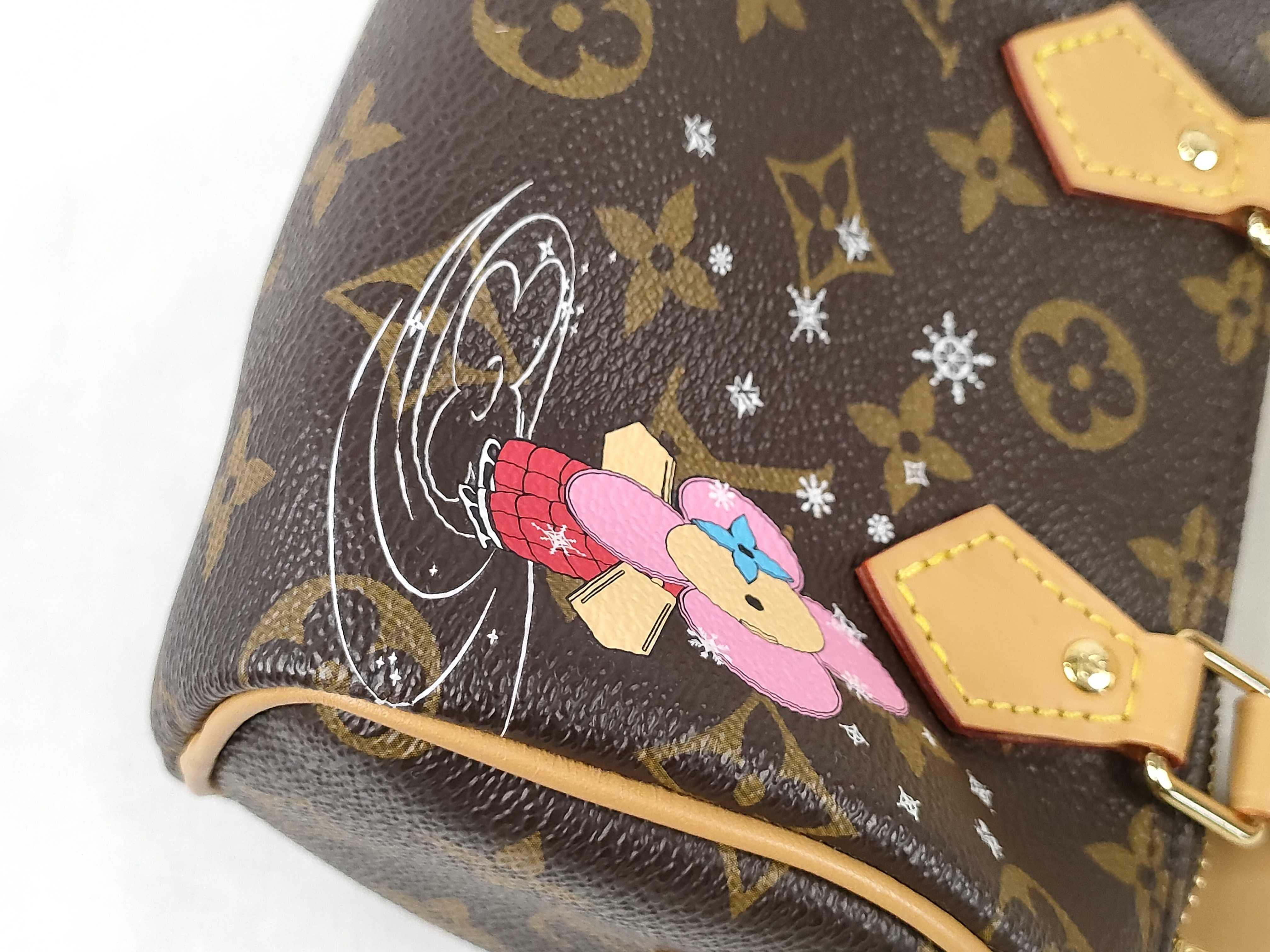 Monogram Vivienne Nano Speedy M82624. Accessories: Box, dust bag, shoulder strap, handbag. — view 15
