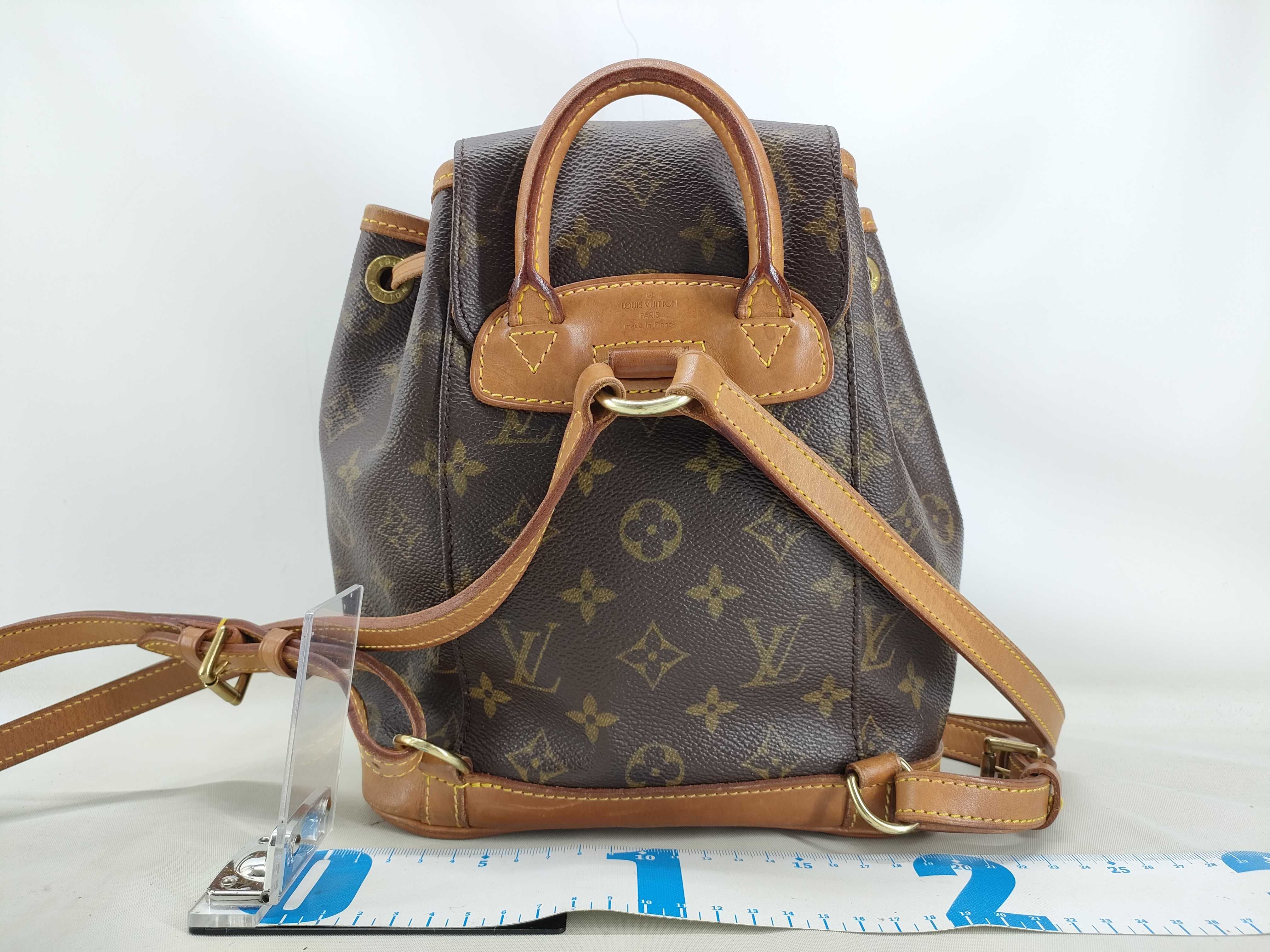 Monogram Louis Vuitton Mini Montsouris Monogram Backpack — view 2