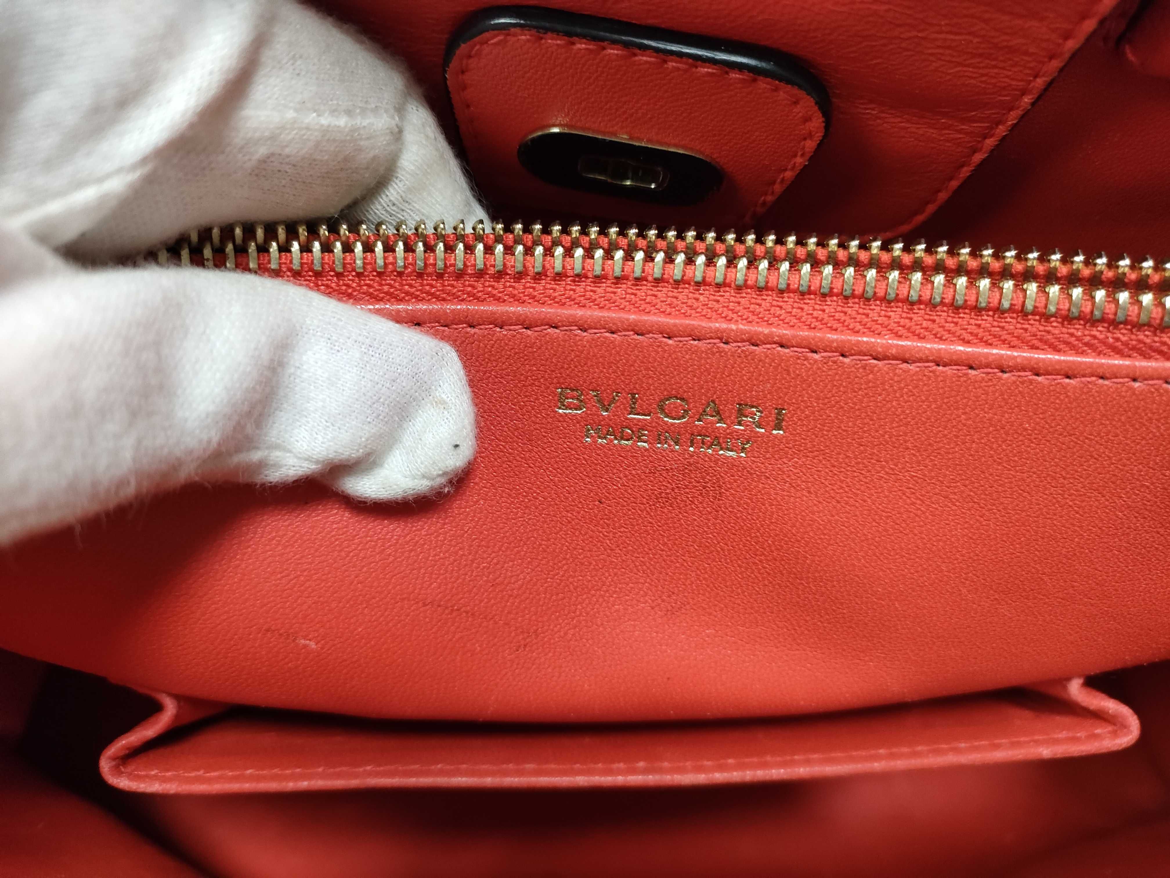 FR- Isabella Rossellini Leather Handbag Beige — view 15