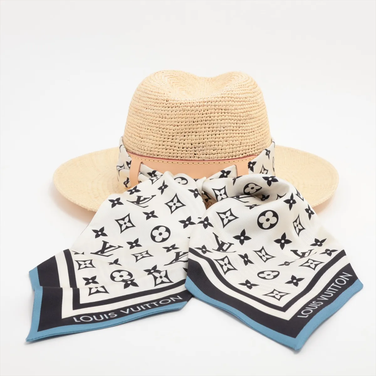 SB0213 Hat S Panama Natural Thread Fuzz Loss of shape — view 3