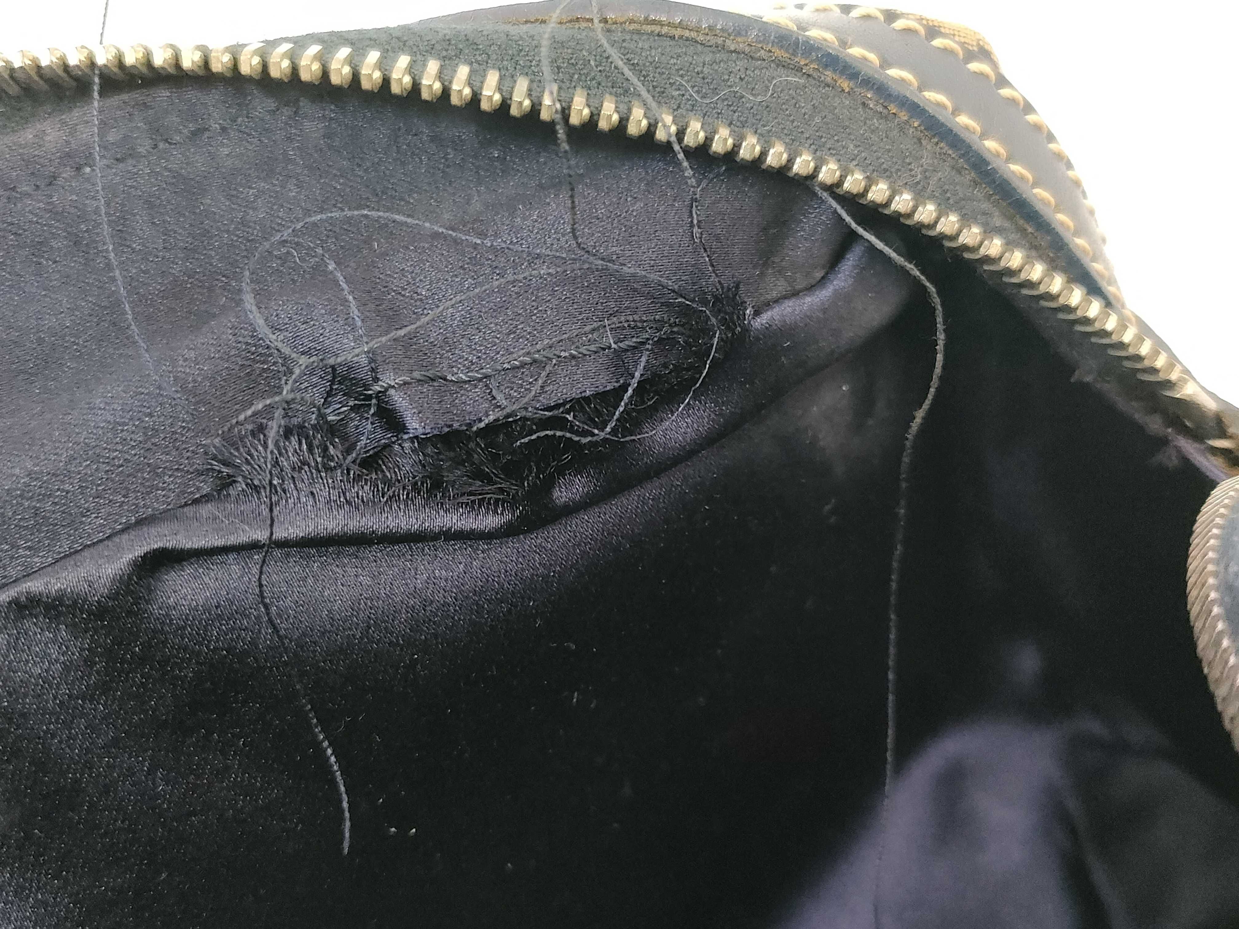 Zucca pattern Boston bag, navy handbag — view 14