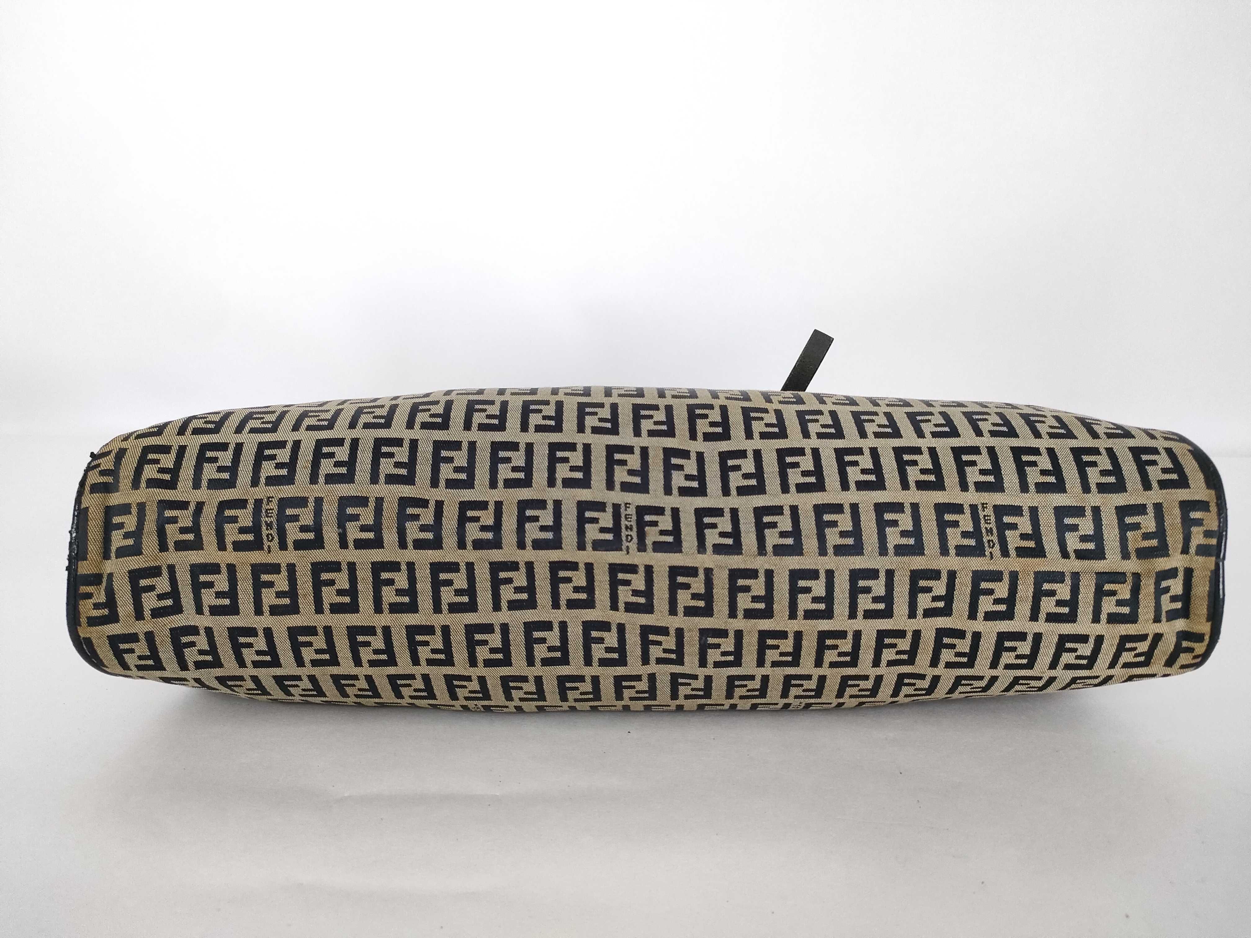 Zucca pattern Boston bag, navy handbag — view 7