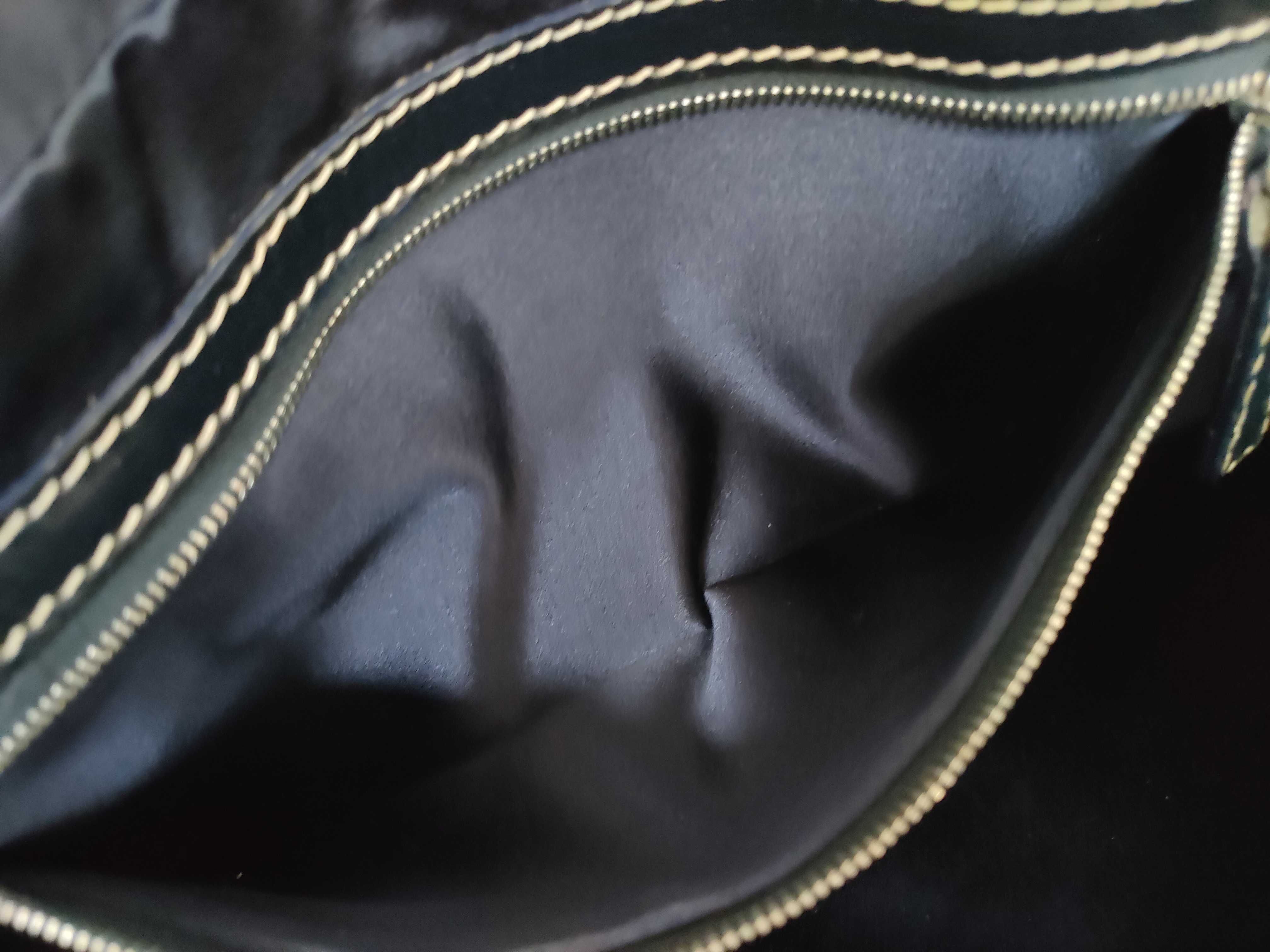 Zucca pattern Boston bag, navy handbag — view 10