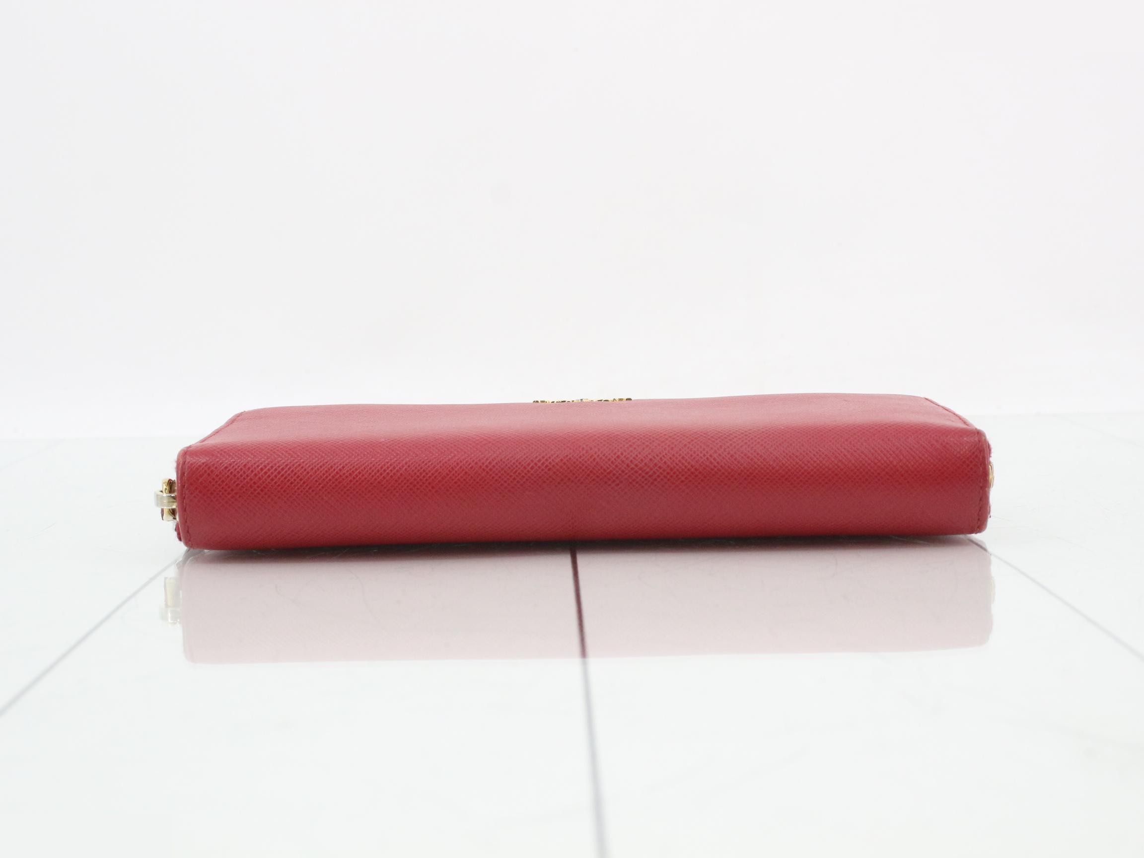 Saffiano long wallet — view 3