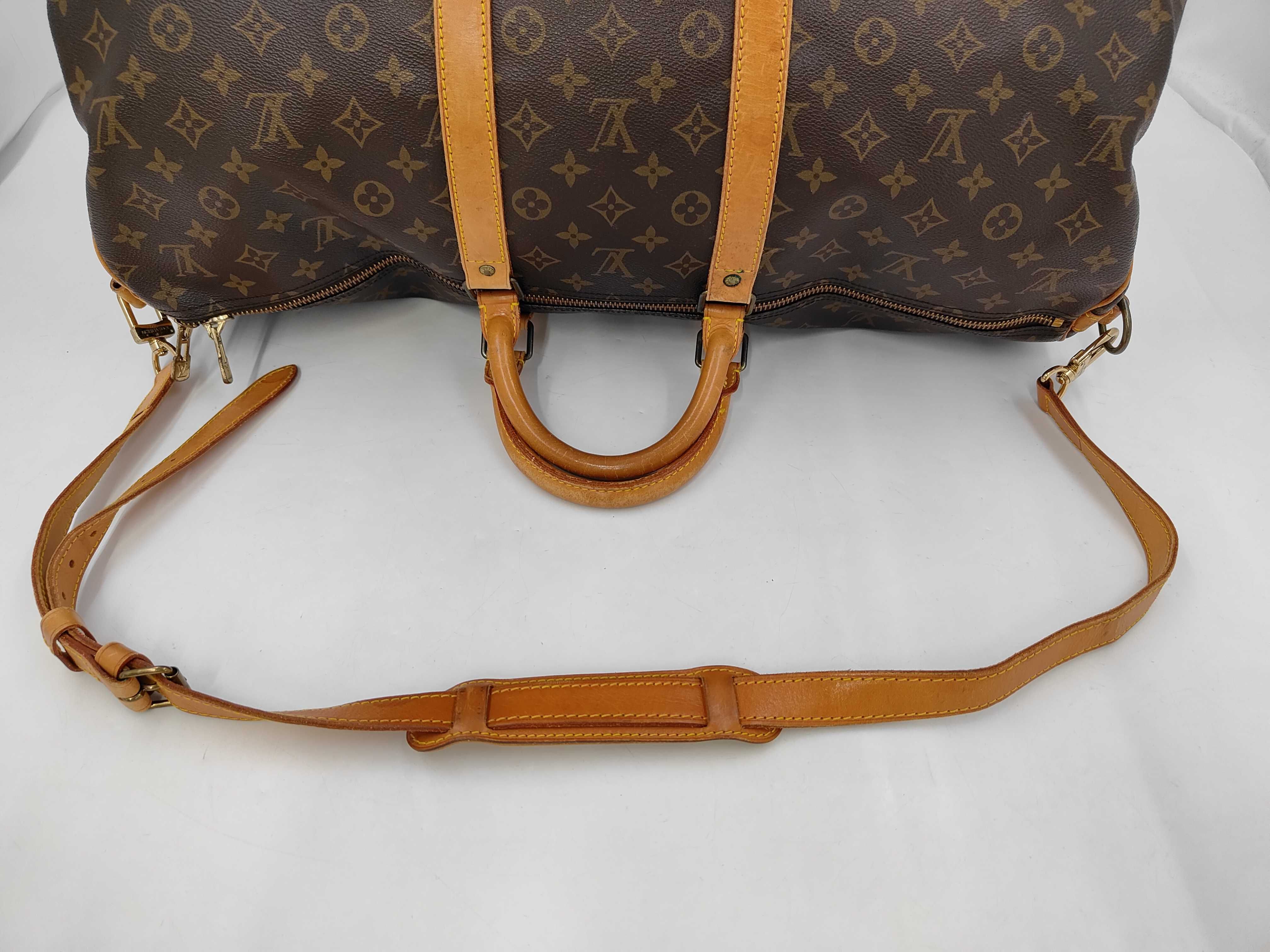 Monogram Keepall Bandoulière 55 VI8904 Boston Bag — view 5