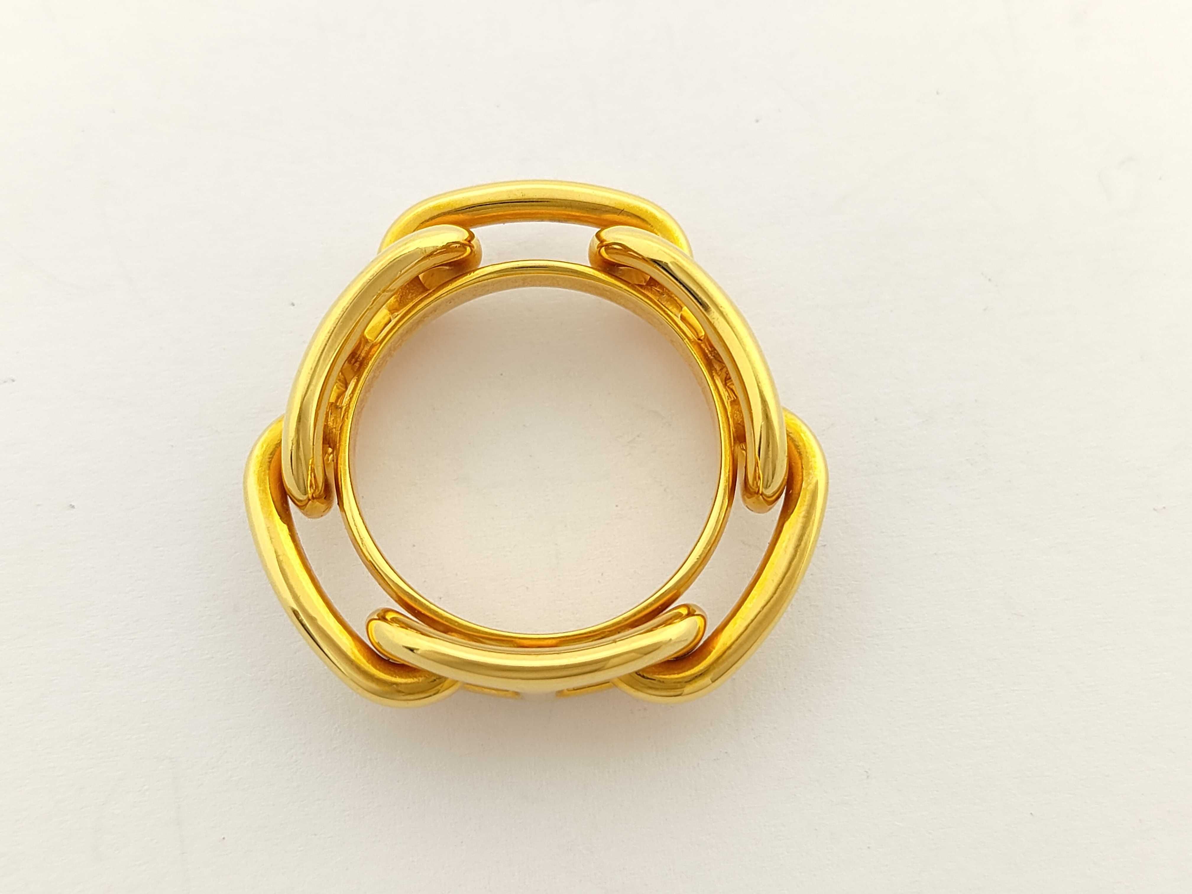 Chaine d'Ancre Gold Scarf Ring and other accessories — view 5