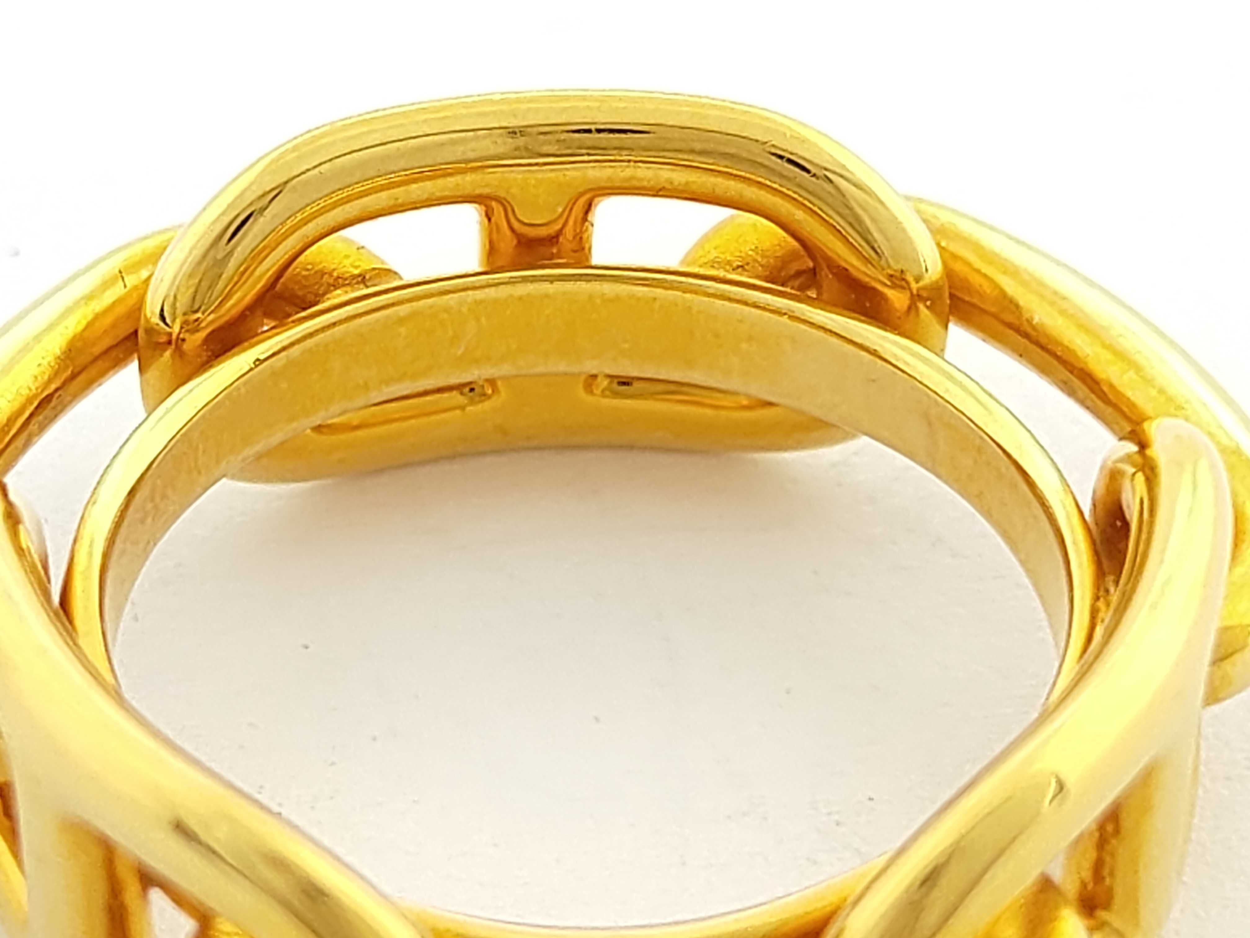 Chaine d'Ancre Gold Scarf Ring and other accessories — view 6