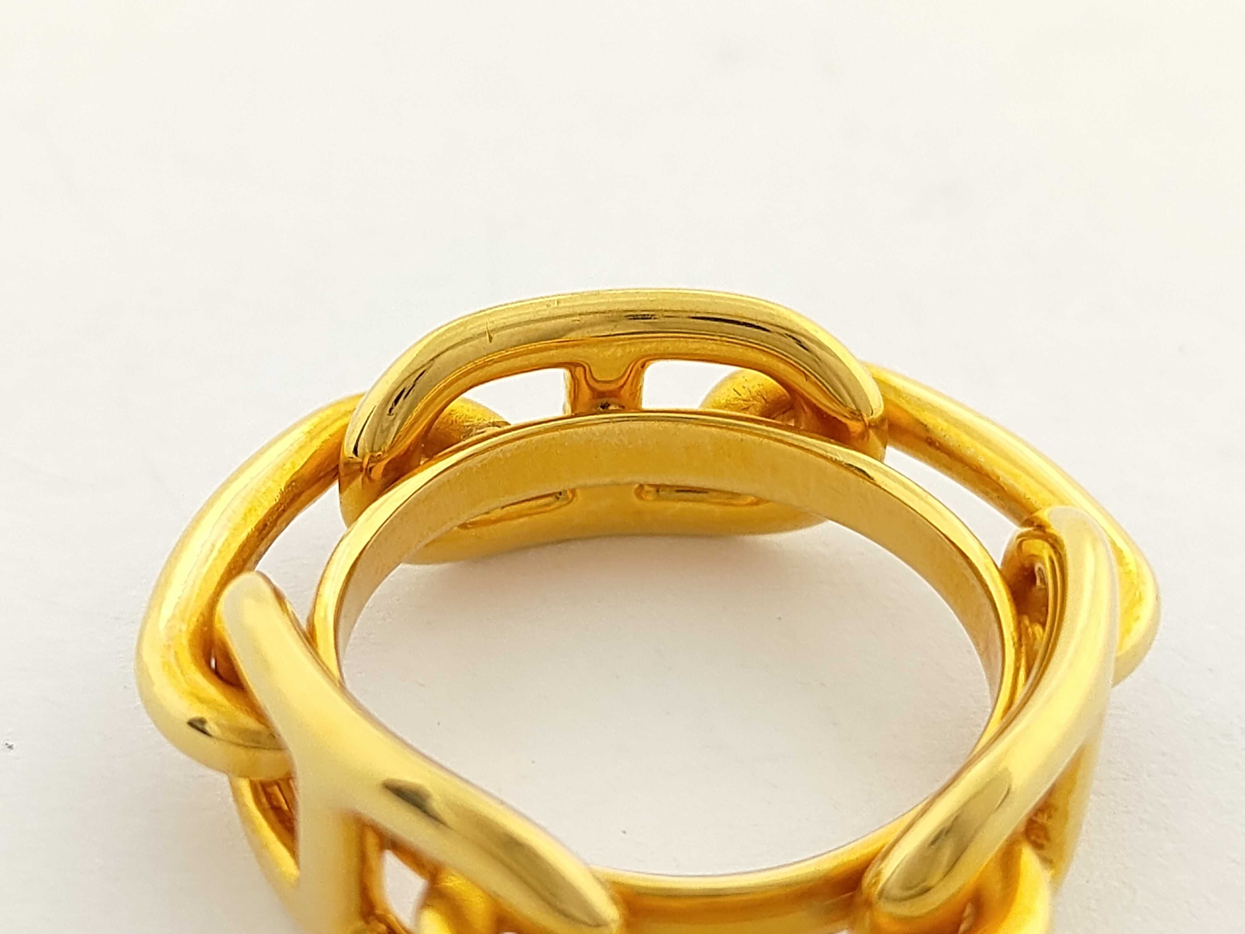 Chaine d'Ancre Gold Scarf Ring and other accessories — view 7
