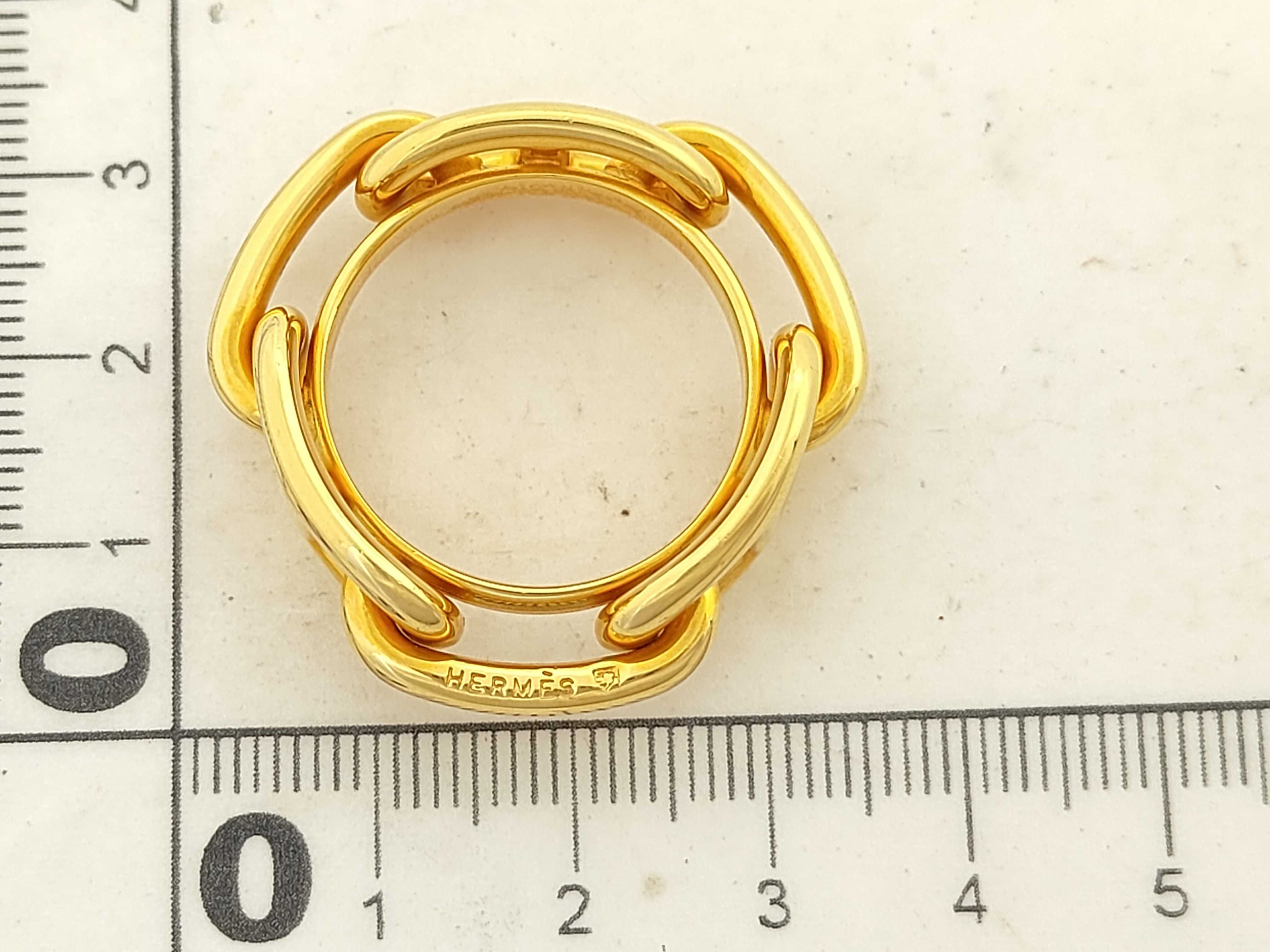 Chaine d'Ancre Gold Scarf Ring and other accessories — view 10