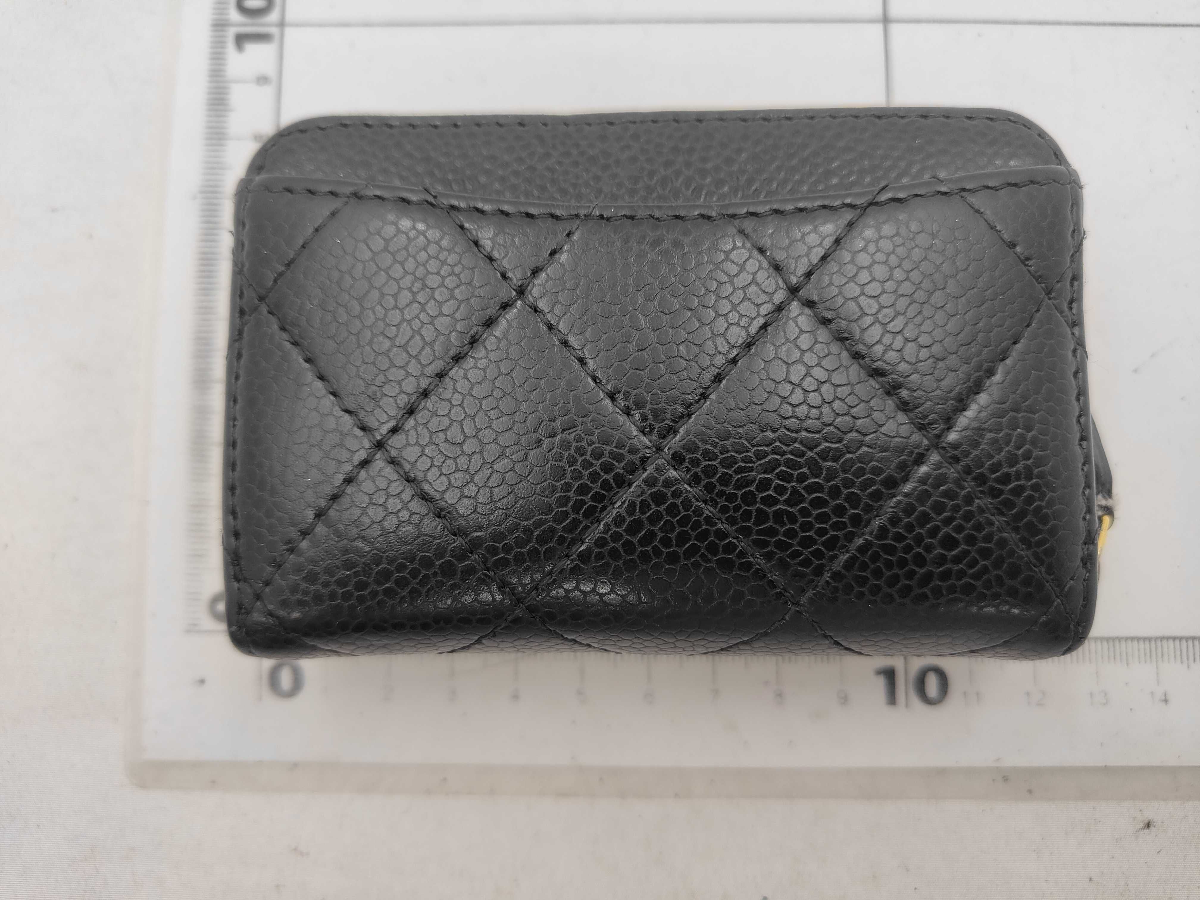 Caviar Skin Black Coin Case — view 2