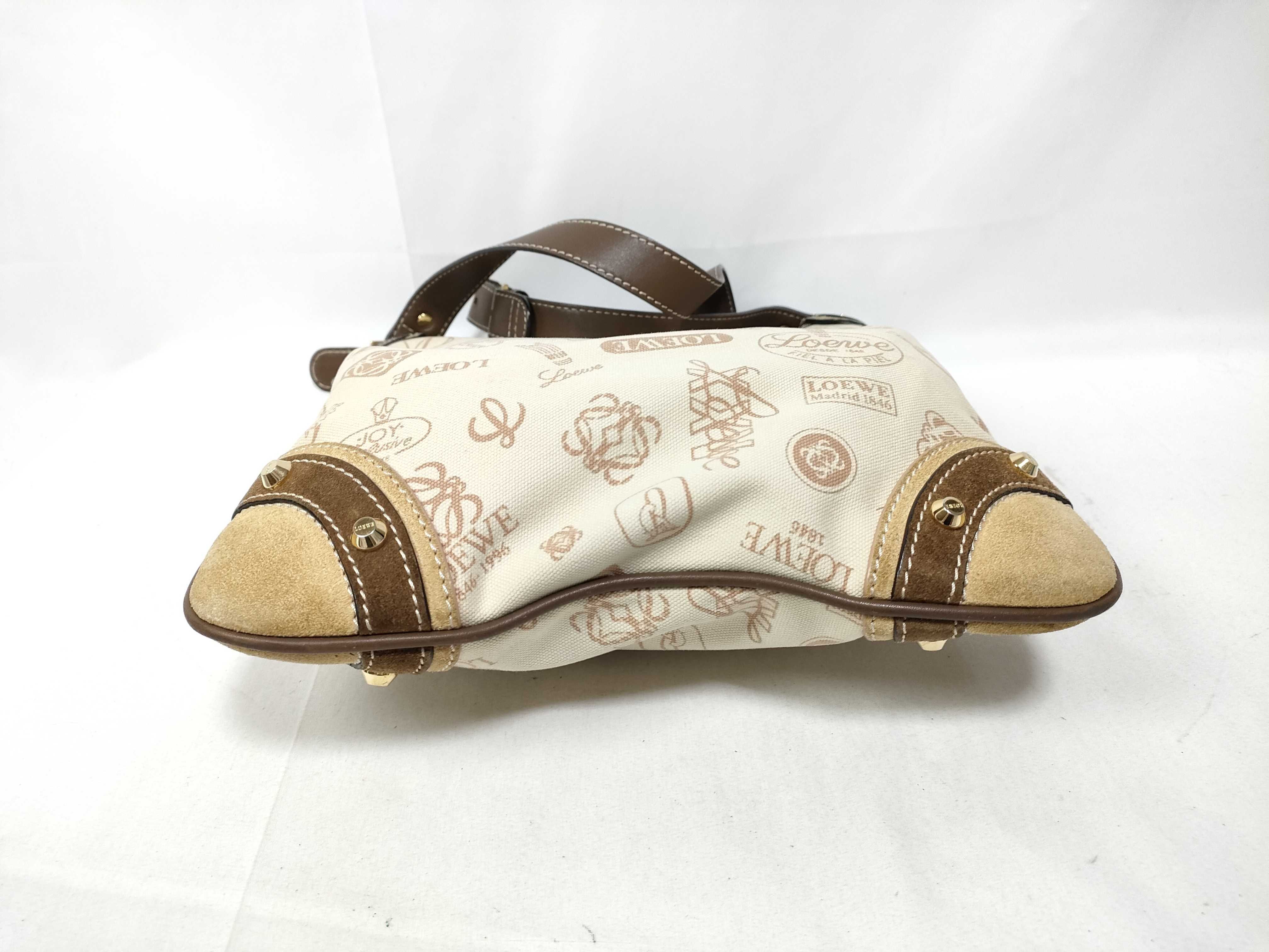 160th Anniversary Commemorative Leather Suede Canvas Shoulder Bag One Shoulder Bag — view 3