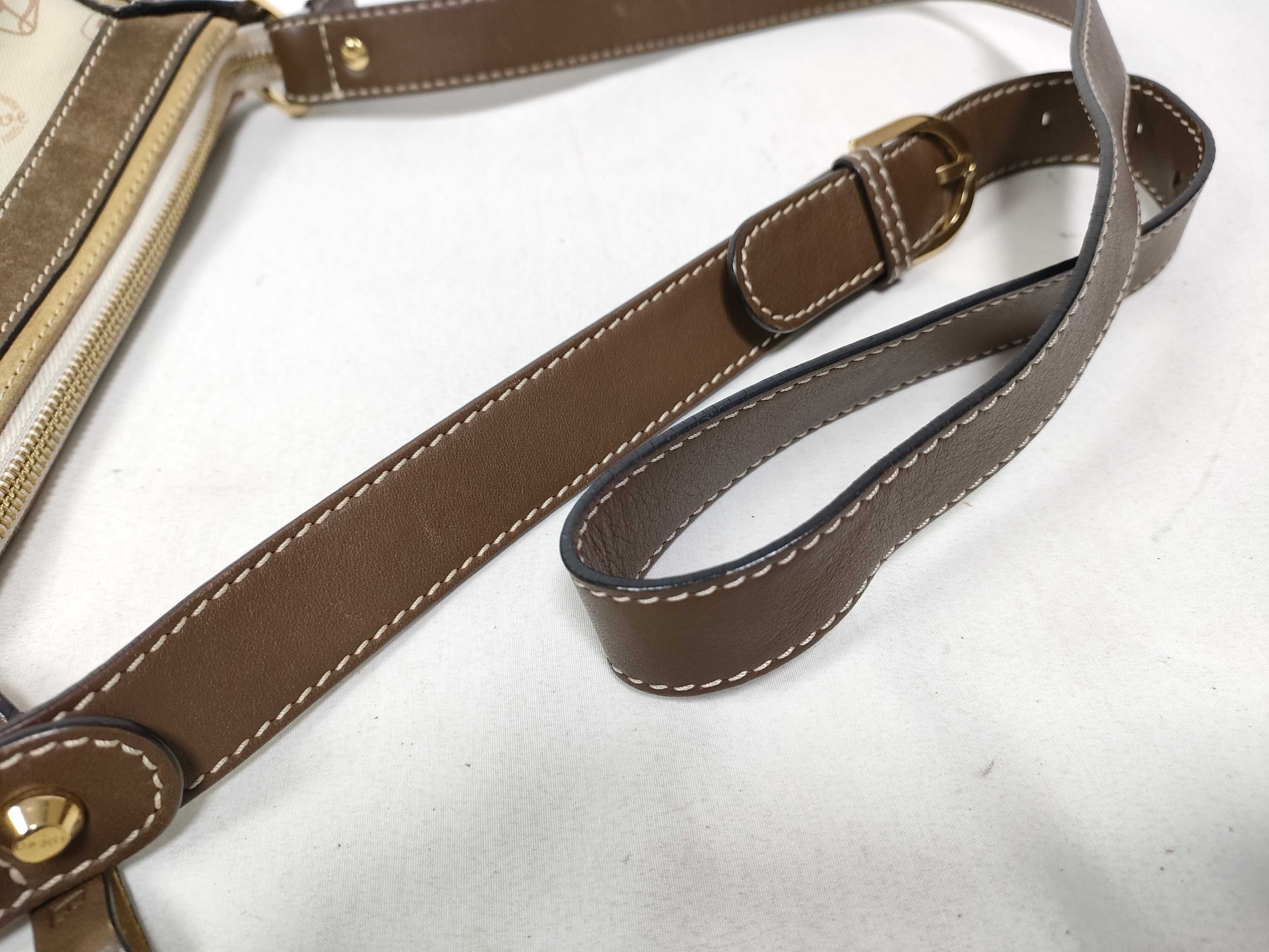160th Anniversary Commemorative Leather Suede Canvas Shoulder Bag One Shoulder Bag — view 8