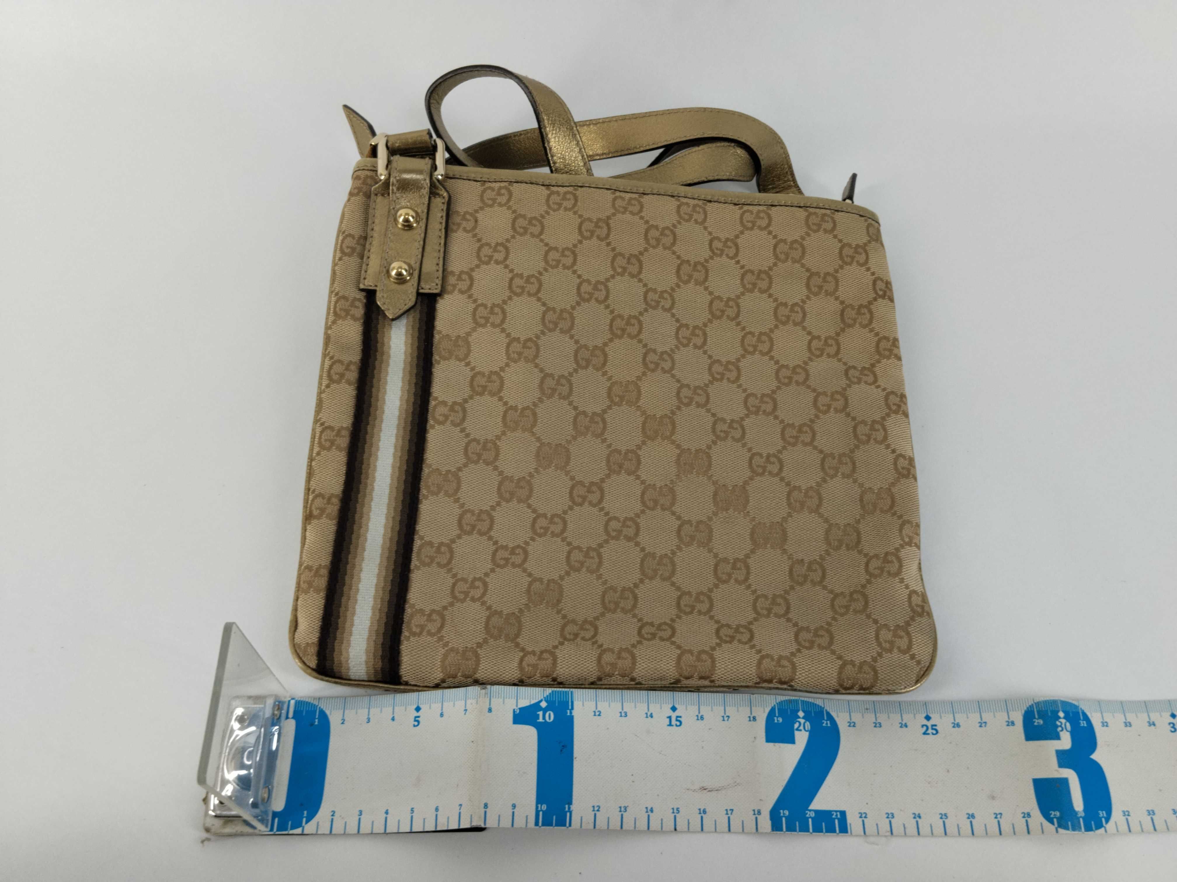 GG Canvas Shoulder Bag, GG Canvas Abbey 131326 Shoulder Bag — view 2