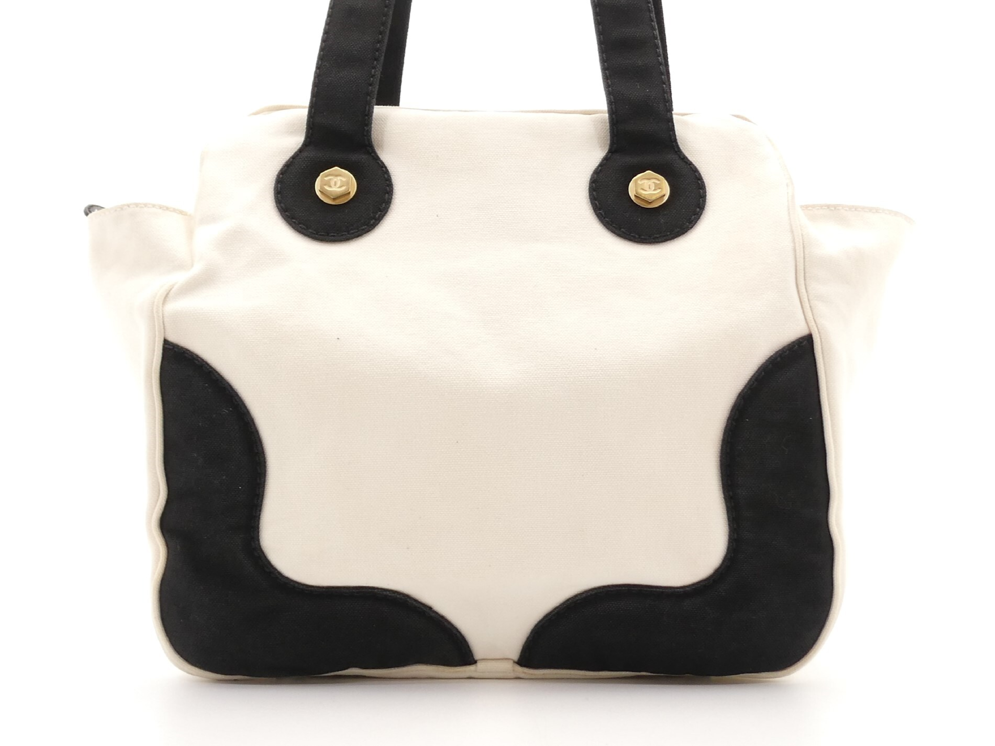 Marshmallow Canvas Coco Mark Shoulder Bag — view 2