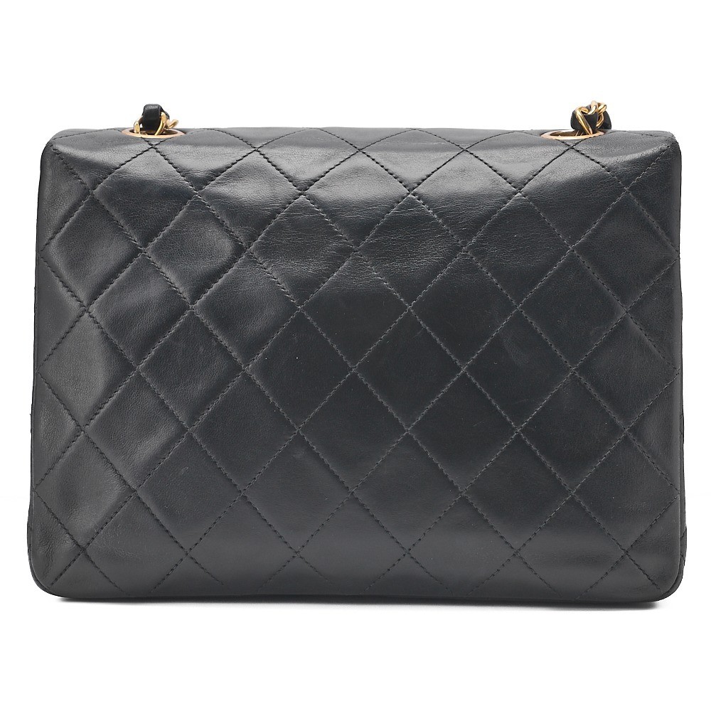Lambskin Mini Matelassé 20cm Chain Shoulder Bag — view 4