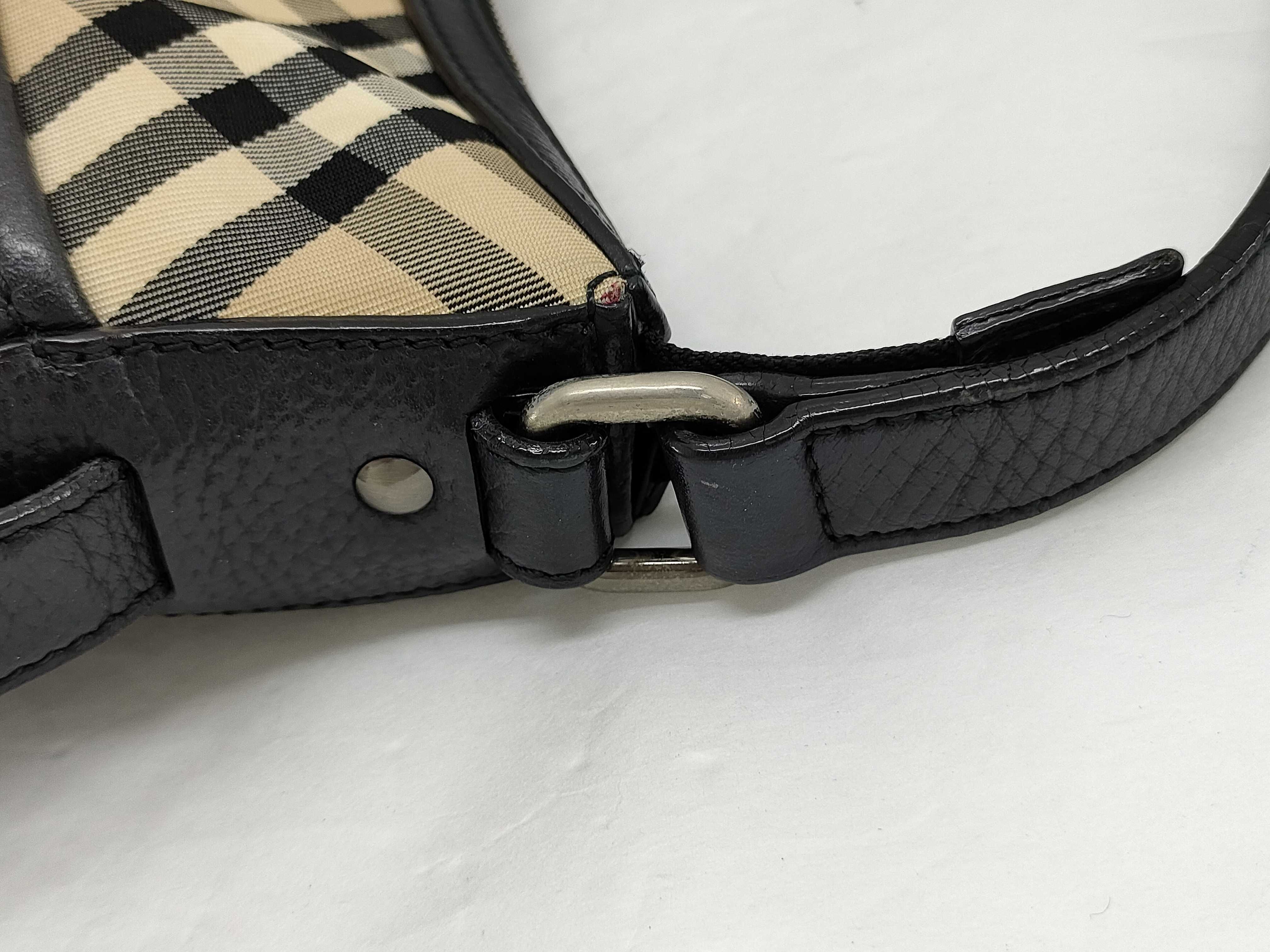 check pattern shoulder bag black shoulder bag — view 5