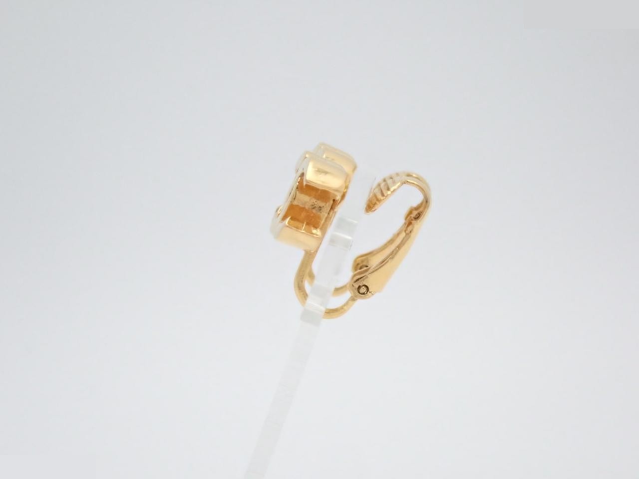 Earrings with Coco Mark design, gold. — view 3