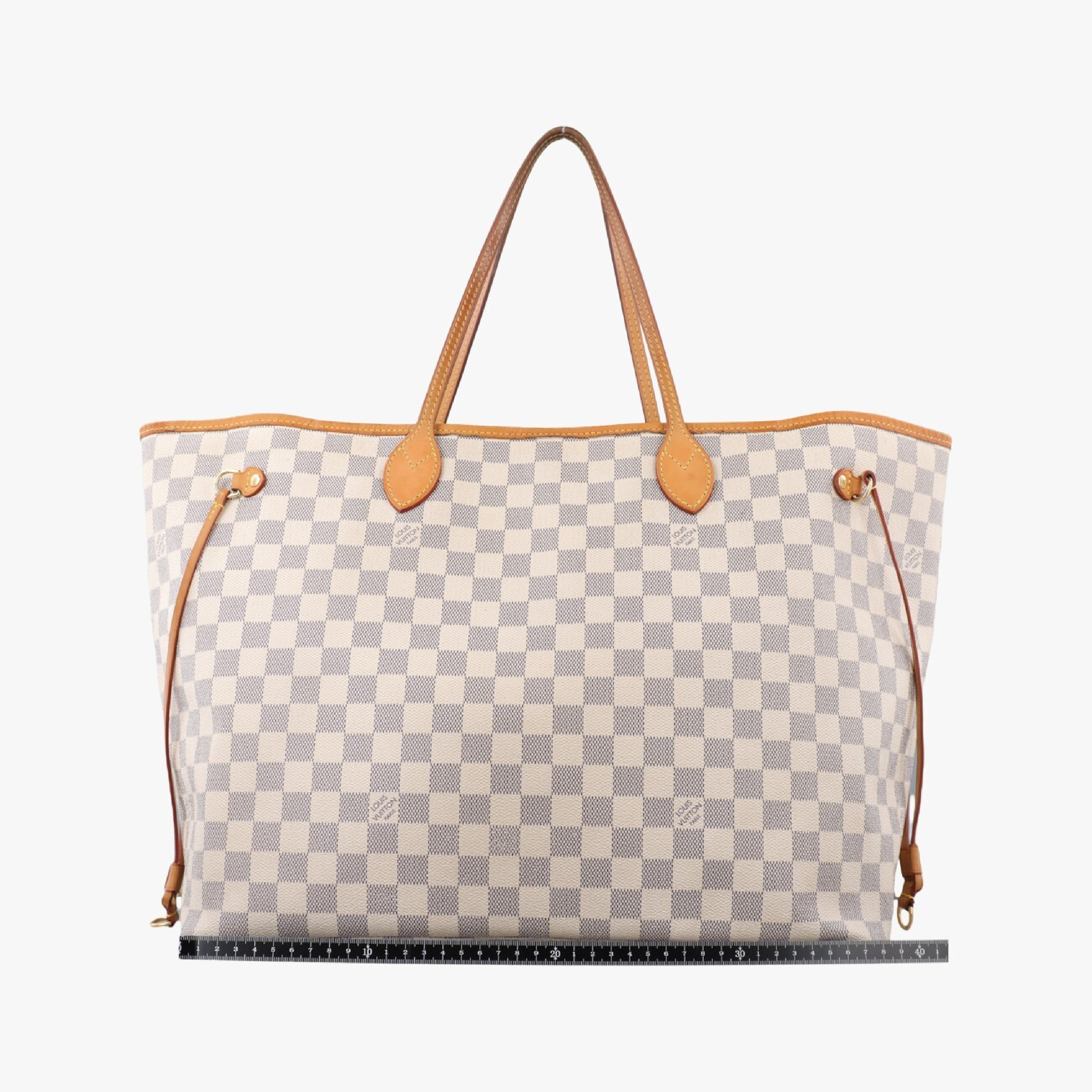 Neverfull GM Azur Damier Canvas N51108 TJ2150 Handbag — view 2