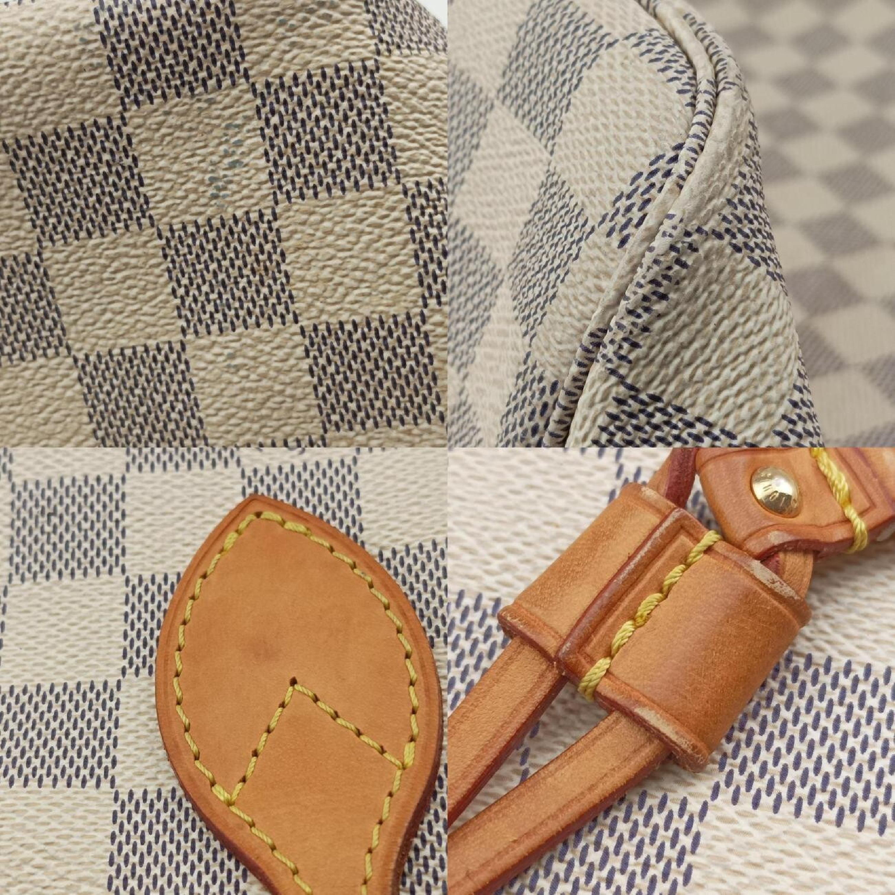 Neverfull GM Azur Damier Canvas N51108 TJ2150 Handbag — view 10