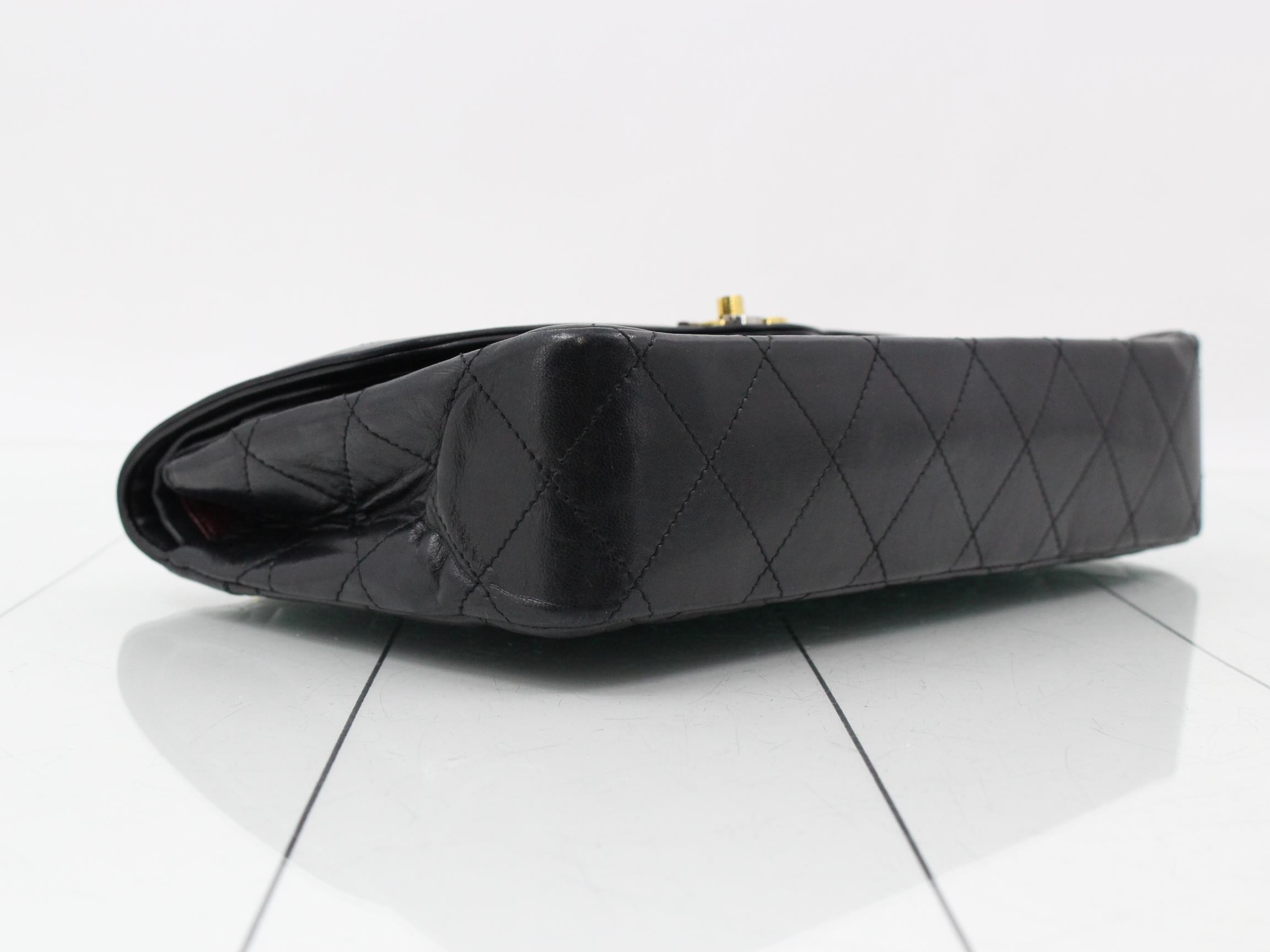 Paris Limited Edition Matelassé Double Flap Black (Serial Number 0) — view 5