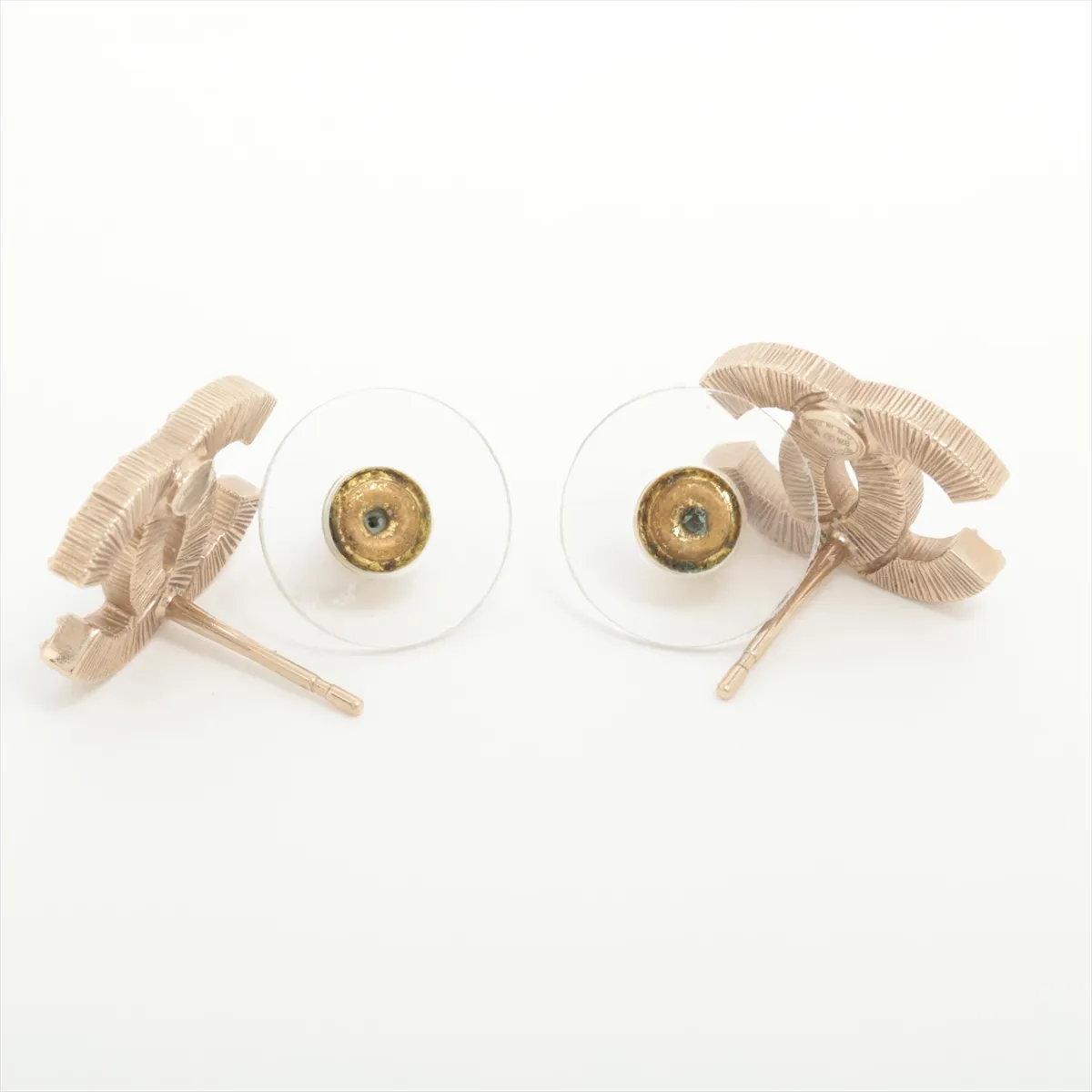 Cocomark B26V Earrings (for both ears) GP x Rhinestone Gold — view 4