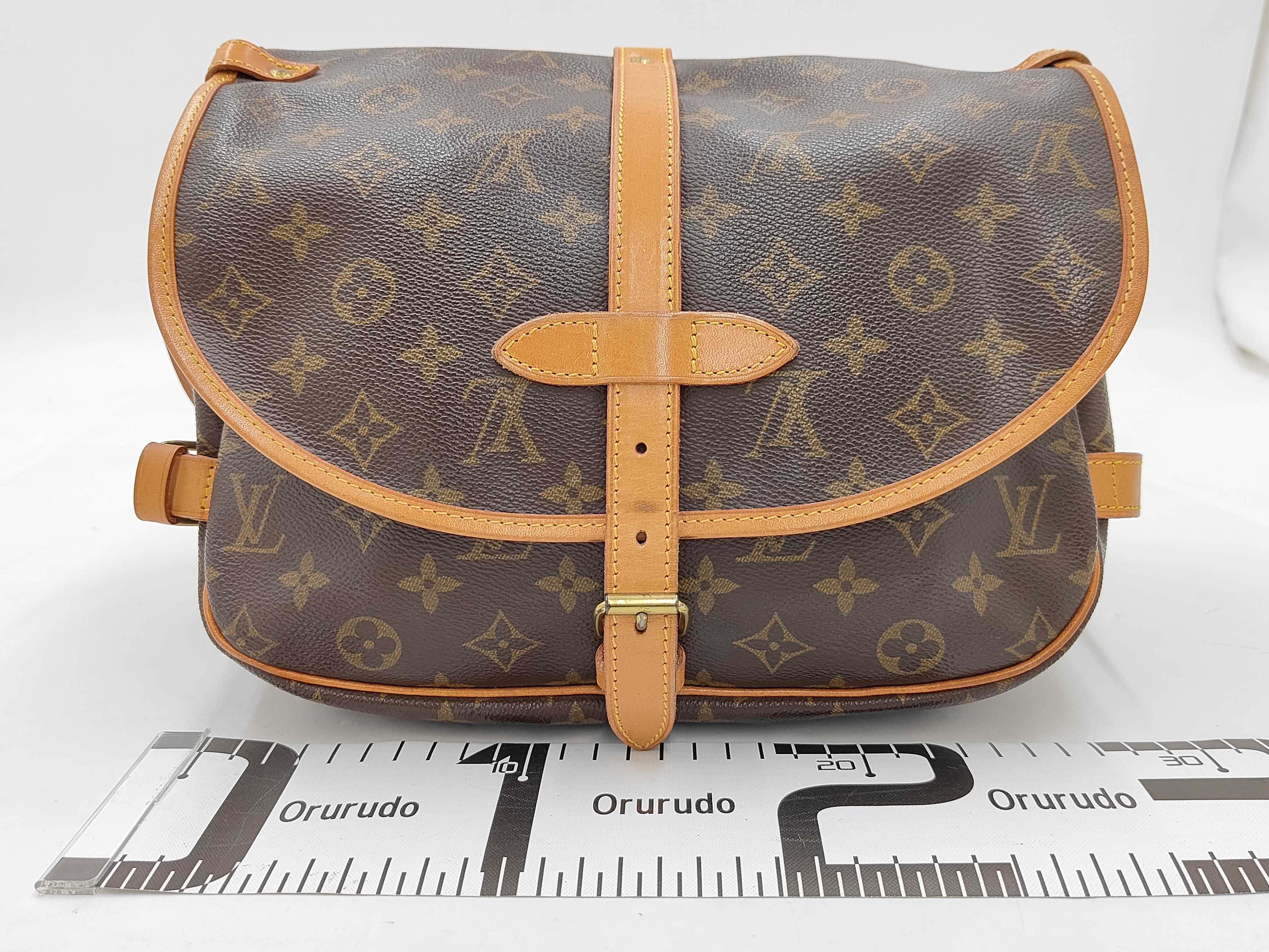 Monogram Saumur Shoulder Bag — view 2
