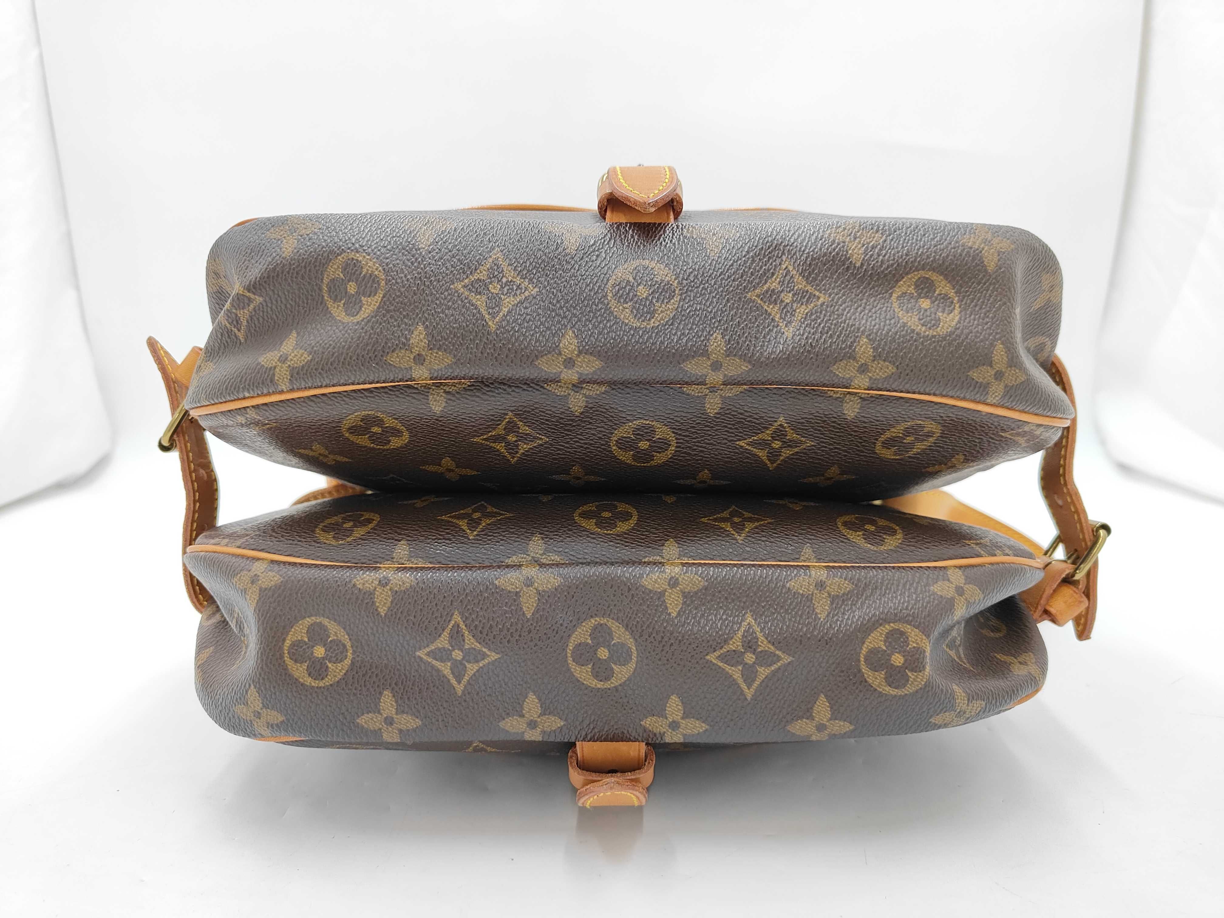 Monogram Saumur Shoulder Bag — view 4