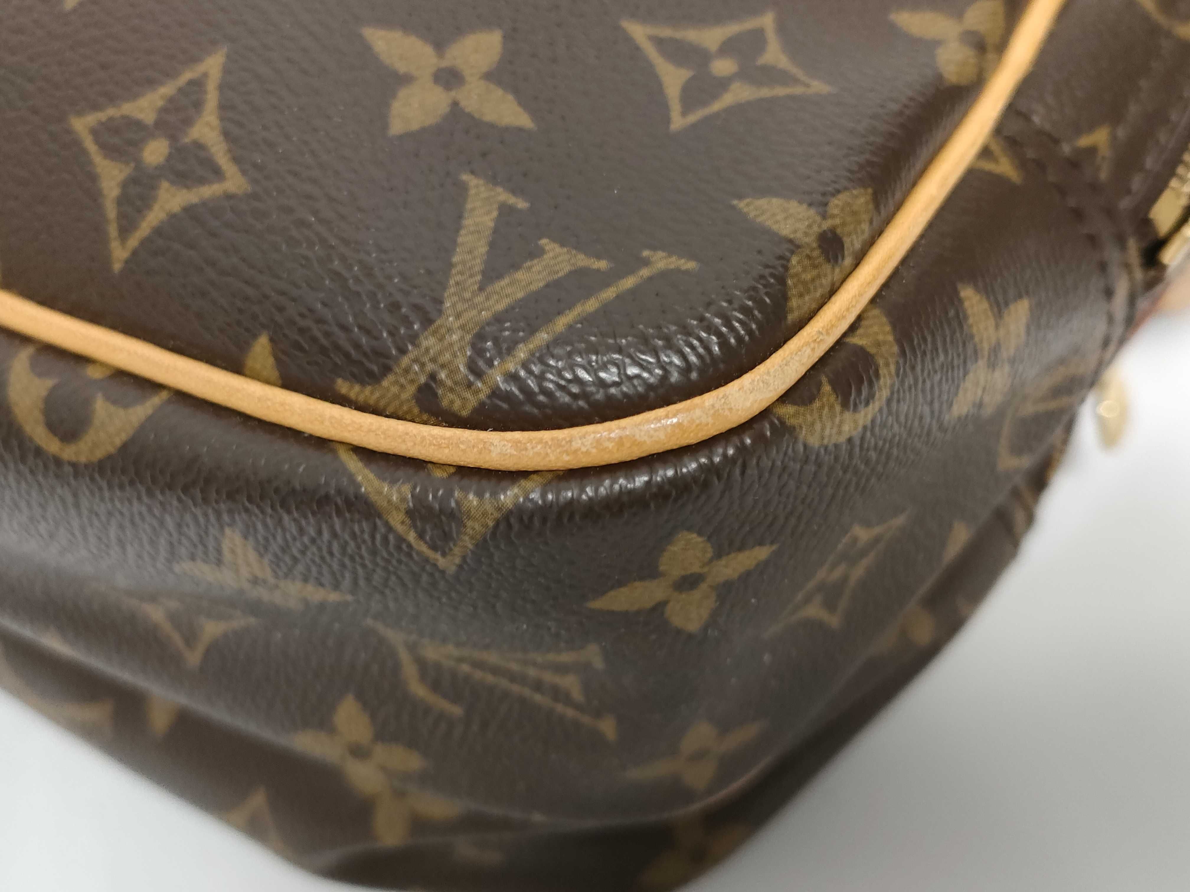 Monogram Vuitton Reporter PM Shoulder Bag — view 4