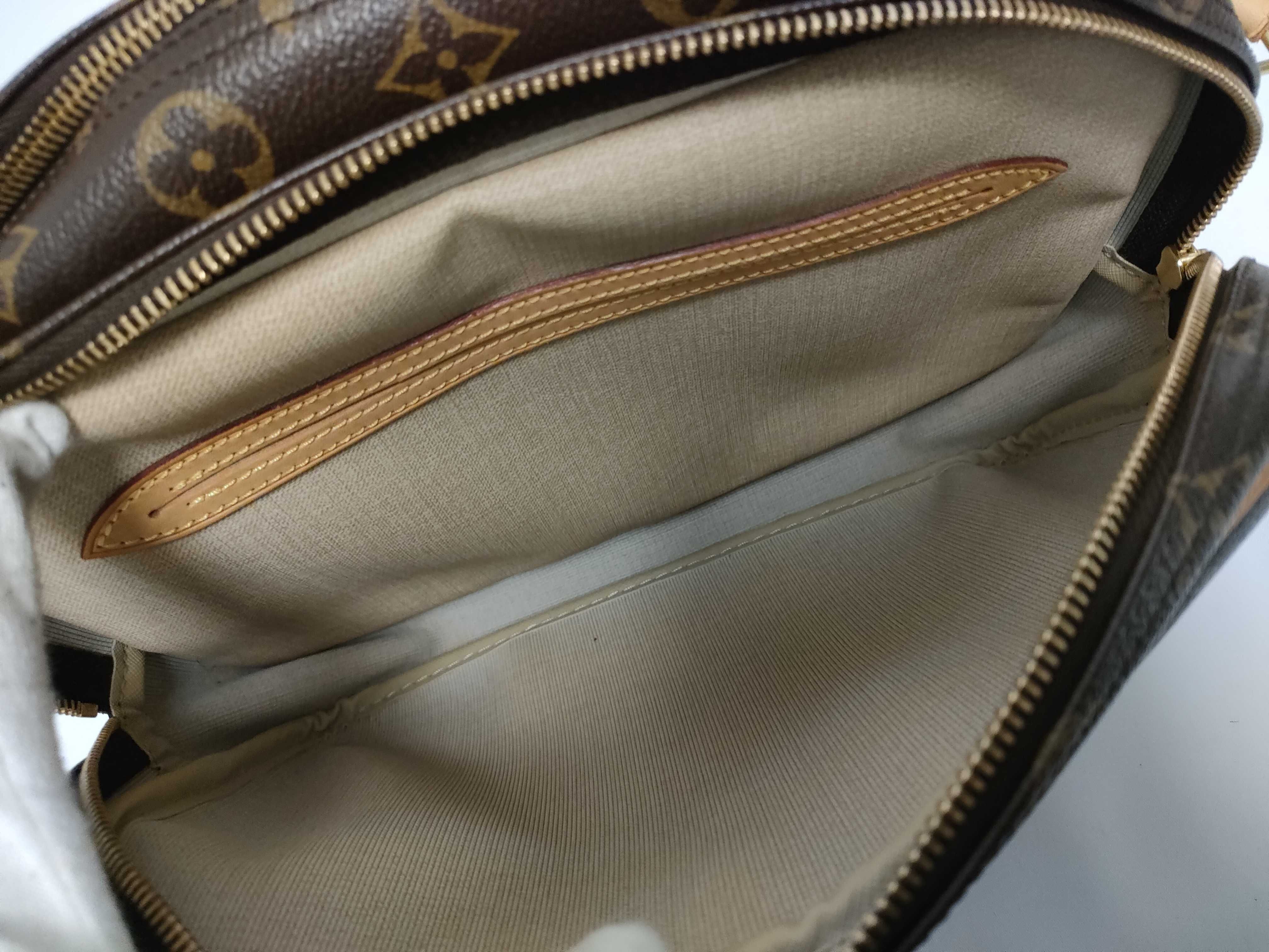 Monogram Vuitton Reporter PM Shoulder Bag — view 9