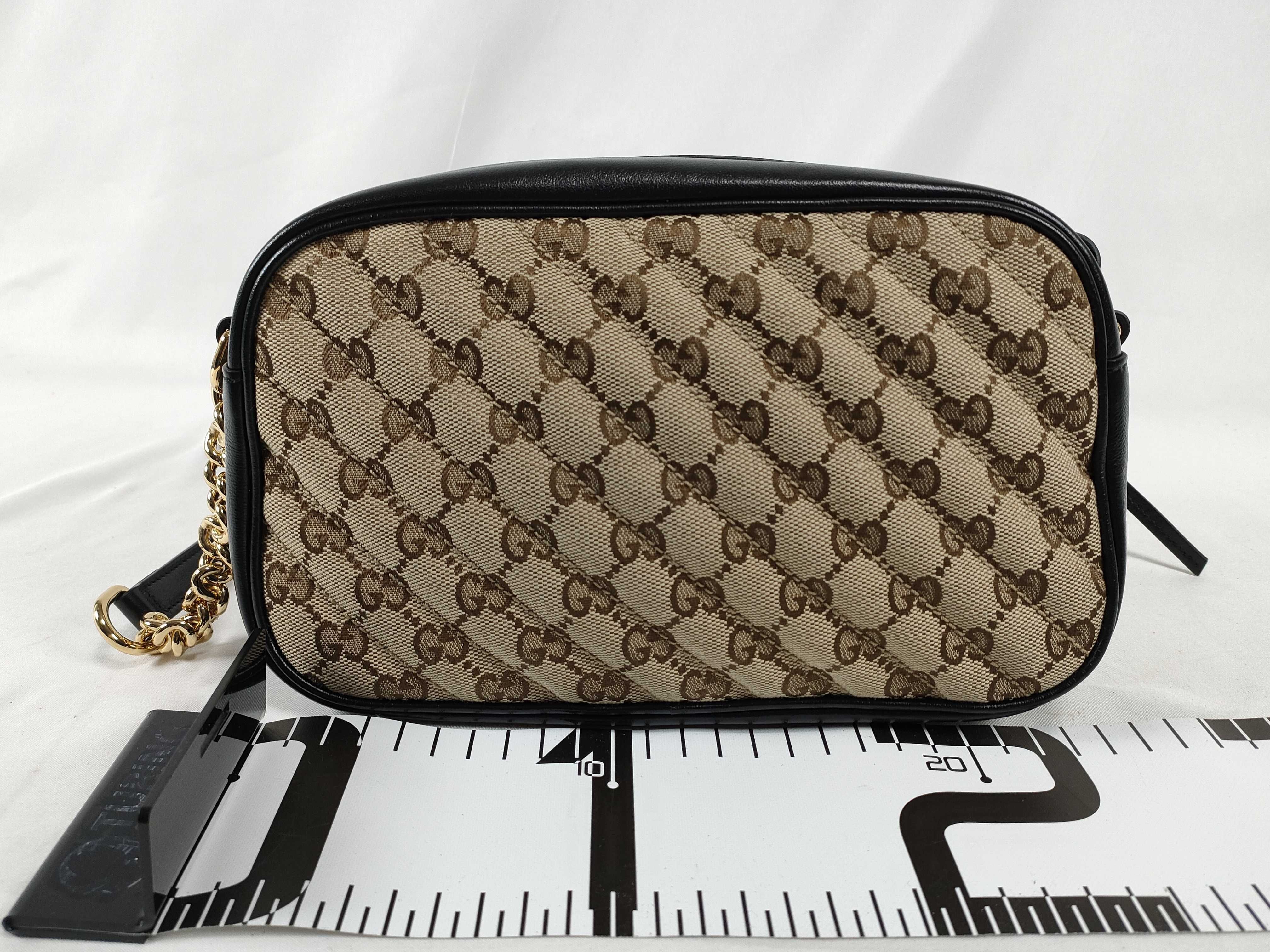 GG Canvas Gucci Marmont Camera Shoulder Bag — view 2