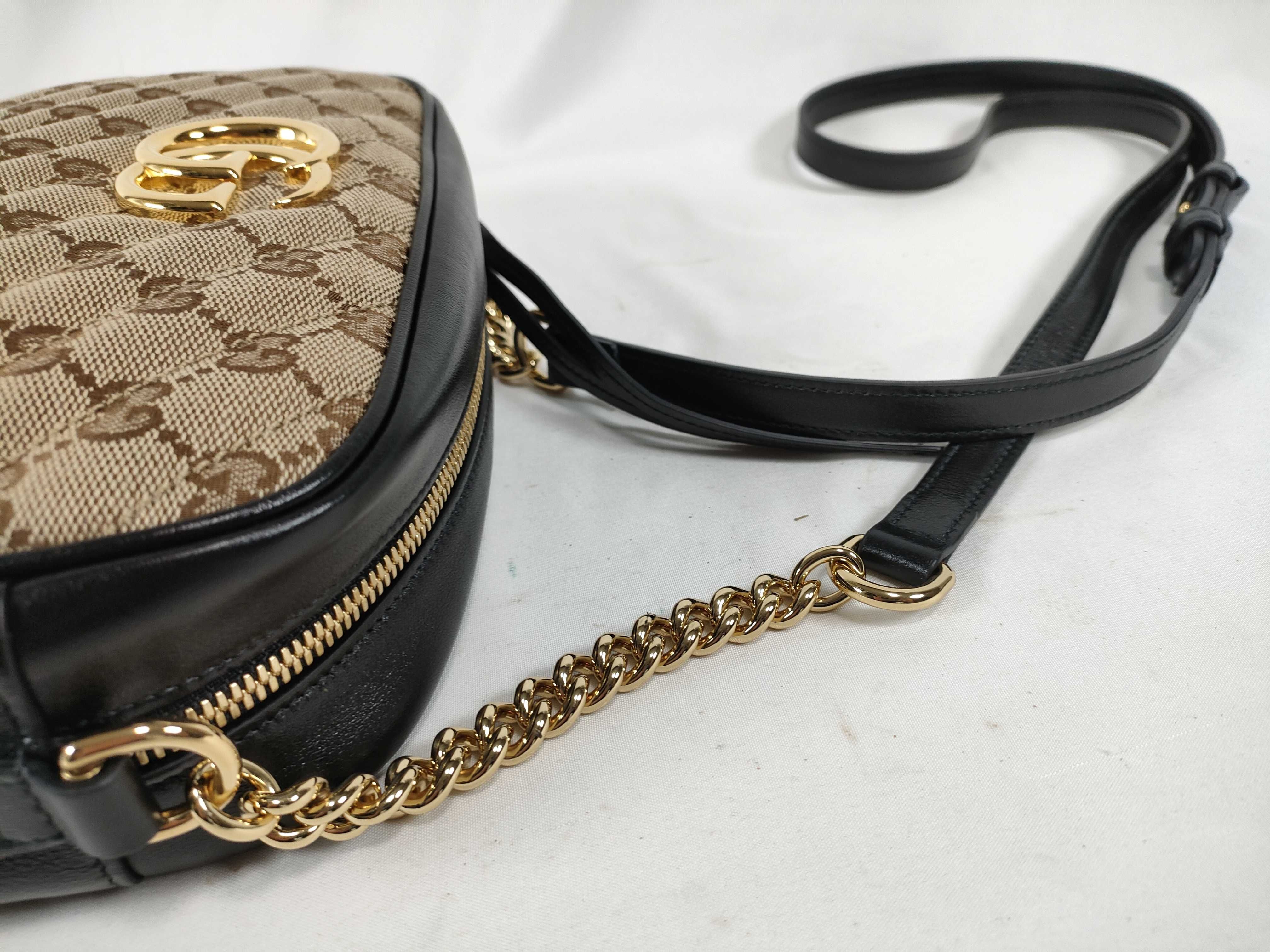 GG Canvas Gucci Marmont Camera Shoulder Bag — view 3