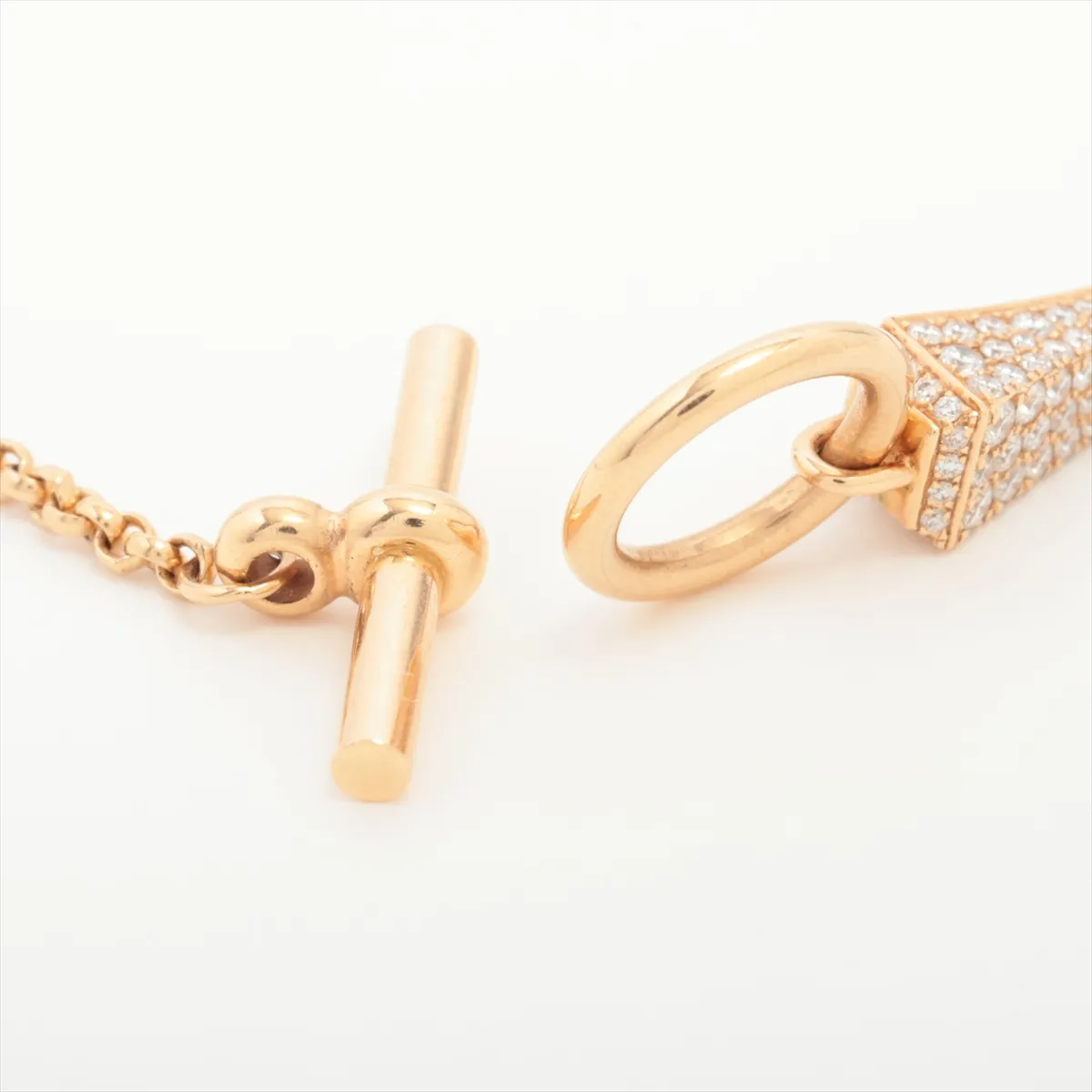 Clou de Forge Diamond Bracelet 750 (PG) 10.3g ST 23AE174419 — view 4