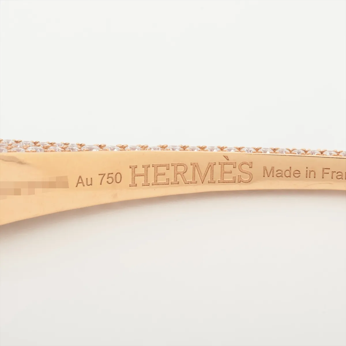 Clou de Forge Diamond Bracelet 750 (PG) 10.3g ST 23AE174419 — view 5