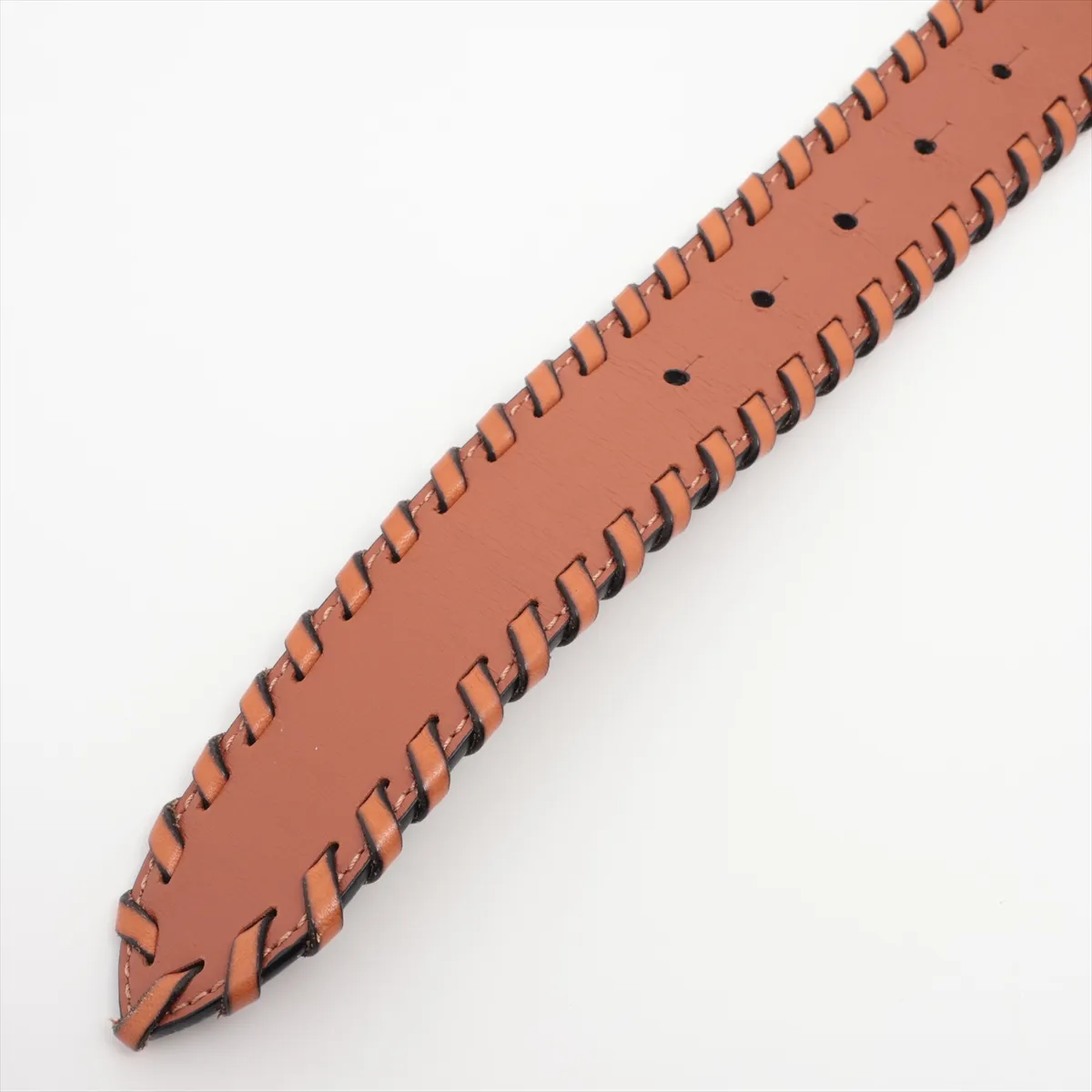 Anagram Belt 85 Leather x GP Brown x Black — view 3