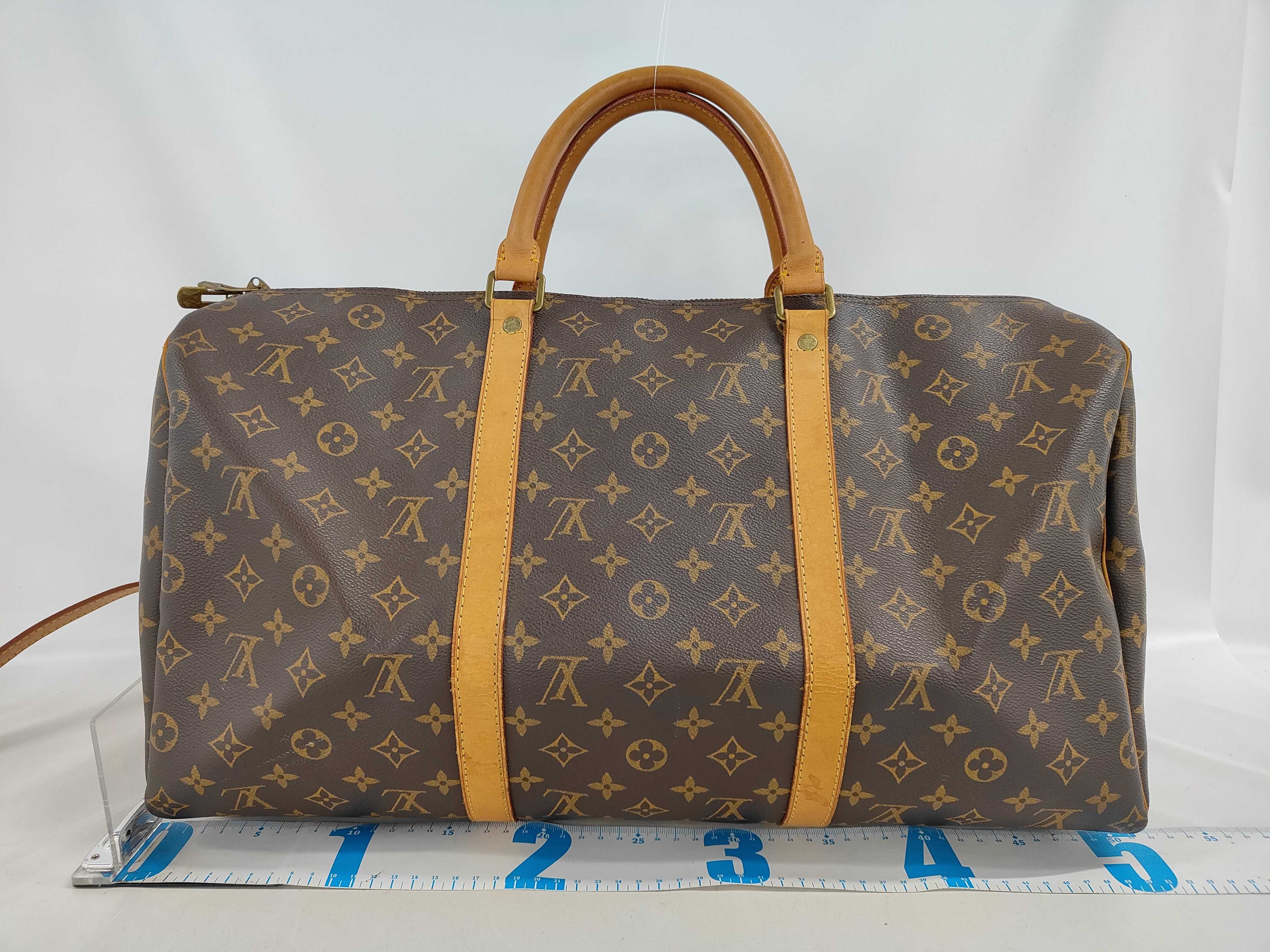 Keepall Bandoulière 50 Monogram Boston Bag — view 2