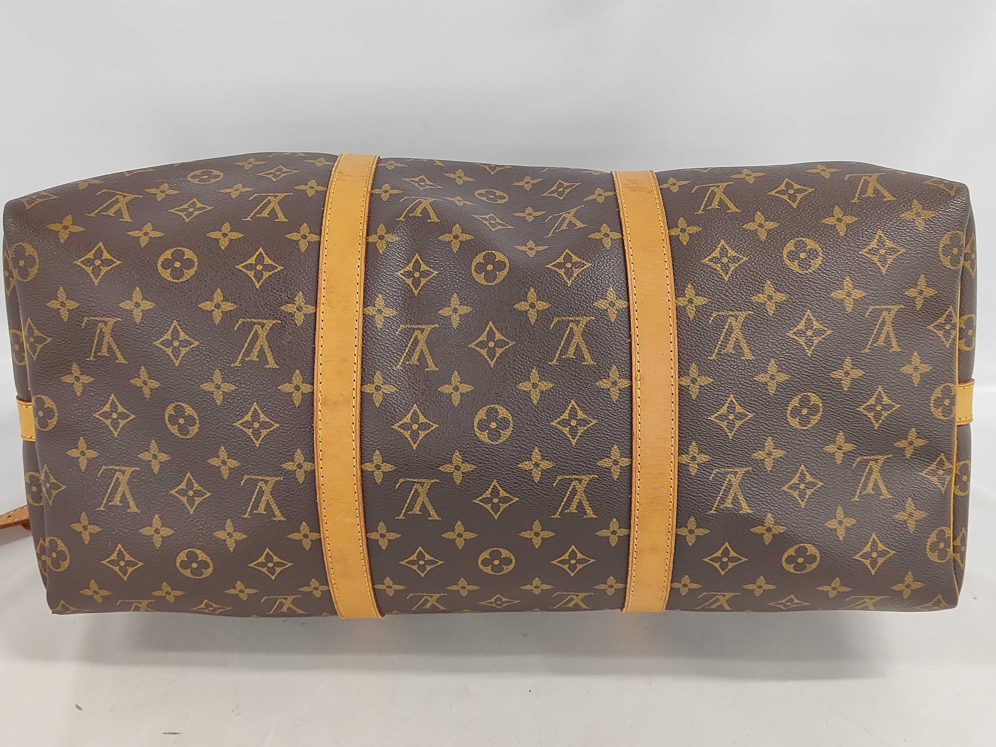 Keepall Bandoulière 50 Monogram Boston Bag — view 11