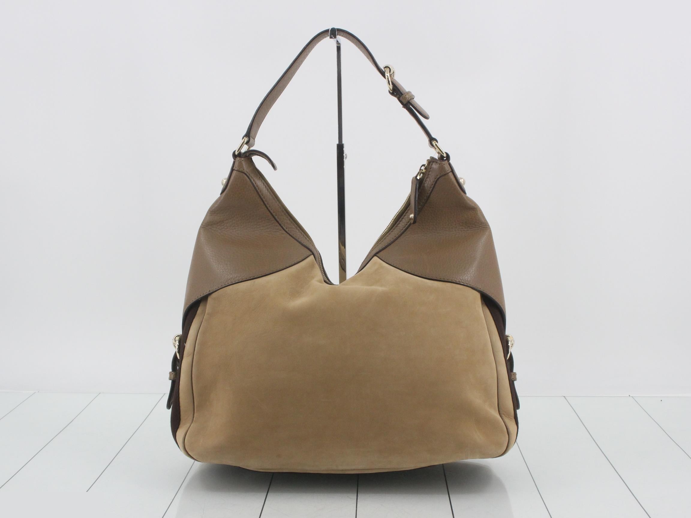 247602 Horsebit Sherry Line Hobo Leather Nubuck — view 2