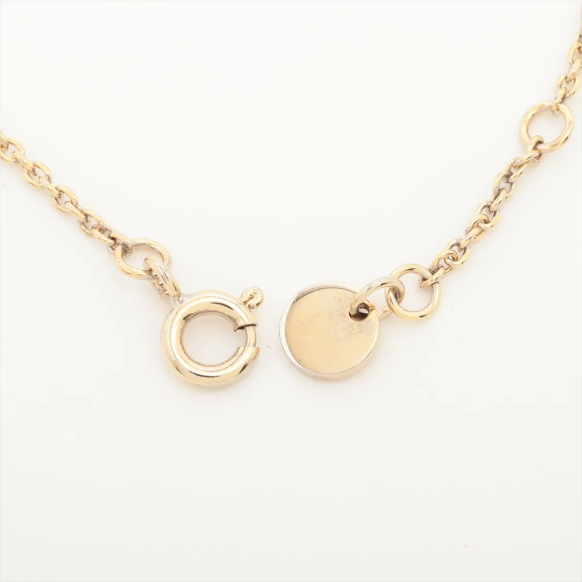 F is Fendi bracelet, gold plated with rhinestones. Shows signs of wear, — view 4