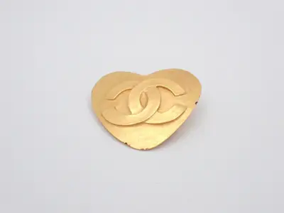 Coco Mark Heart Brooch 95P
