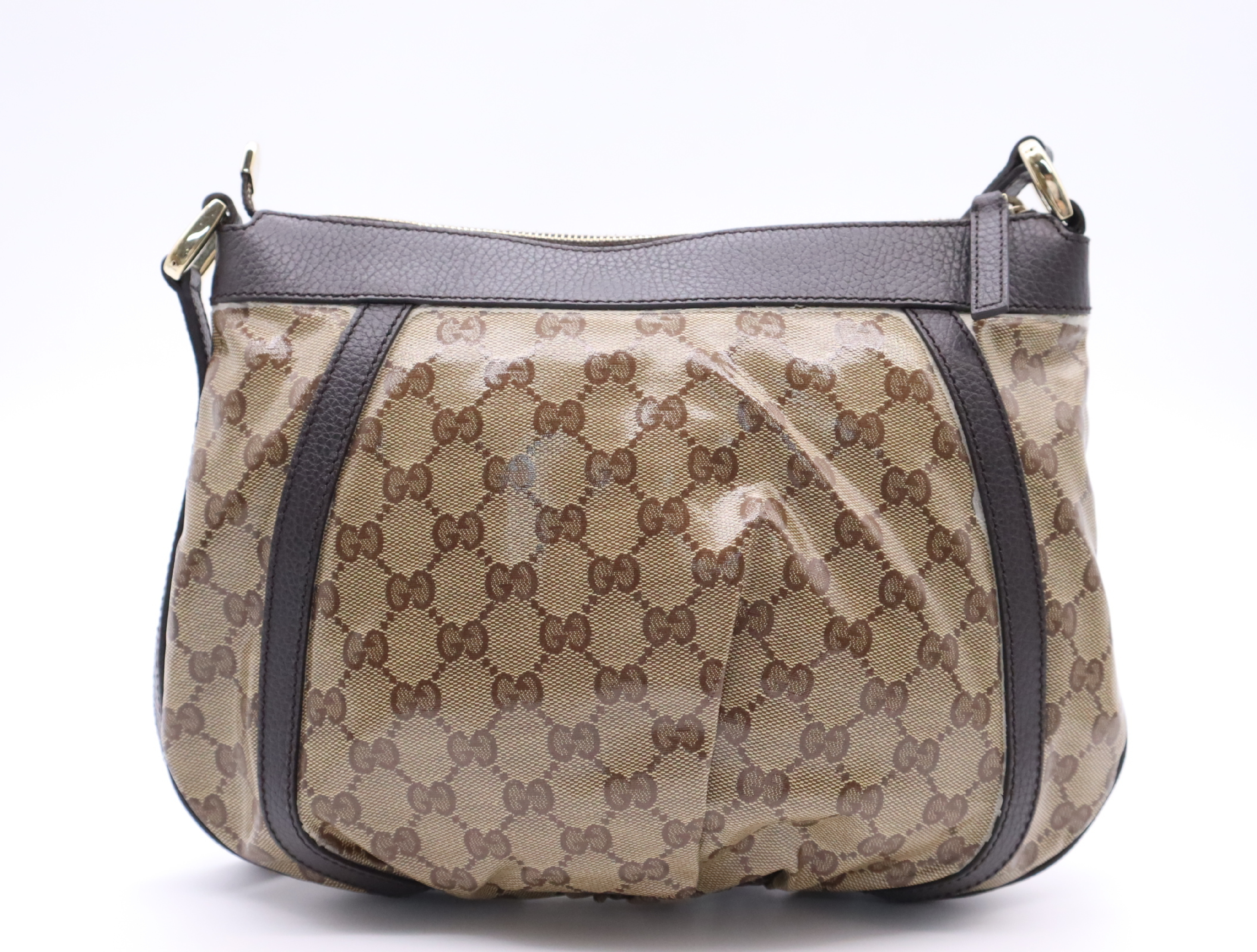 265691GG Crystal Abbey Brown Shoulder Bag — view 2