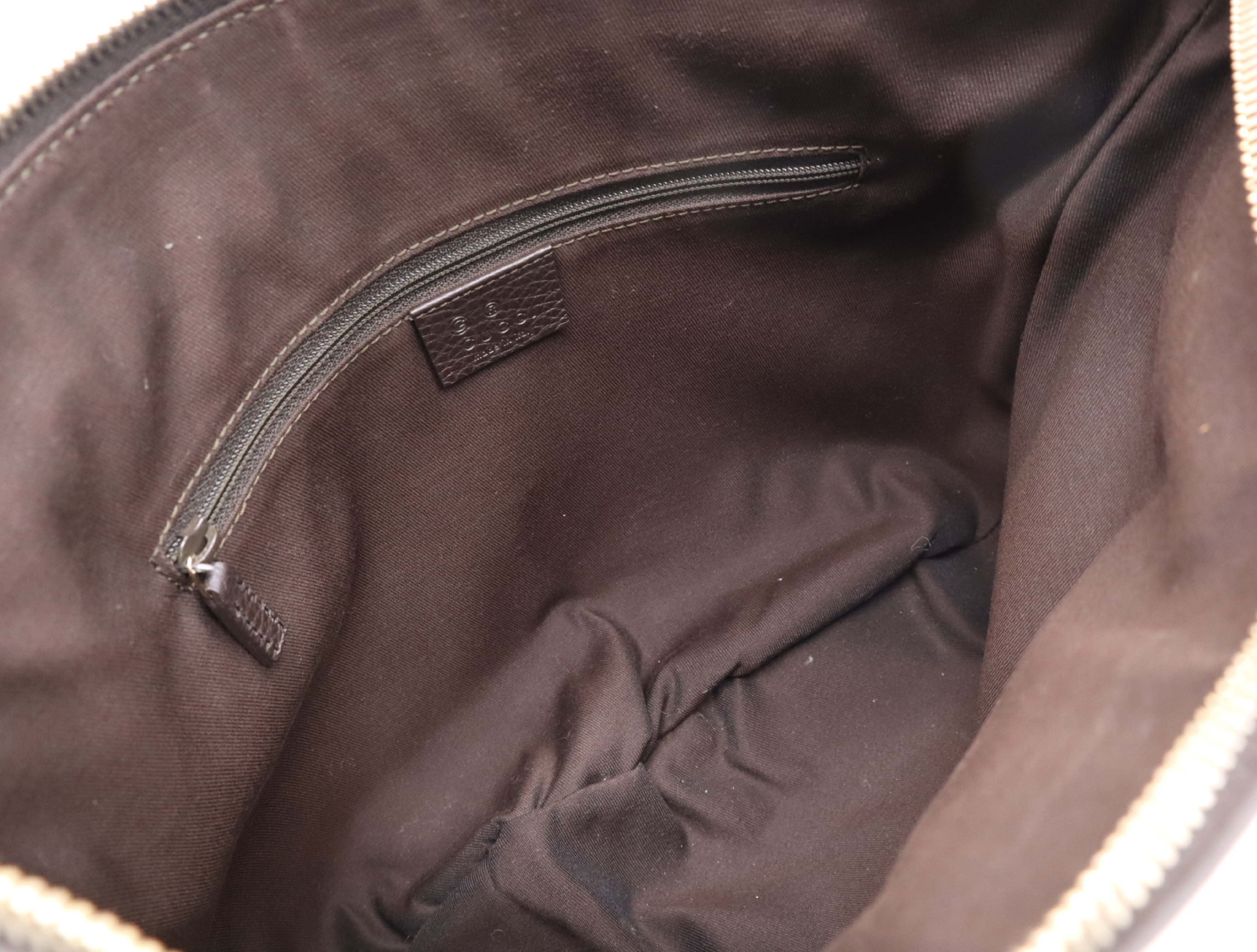 265691GG Crystal Abbey Brown Shoulder Bag — view 11