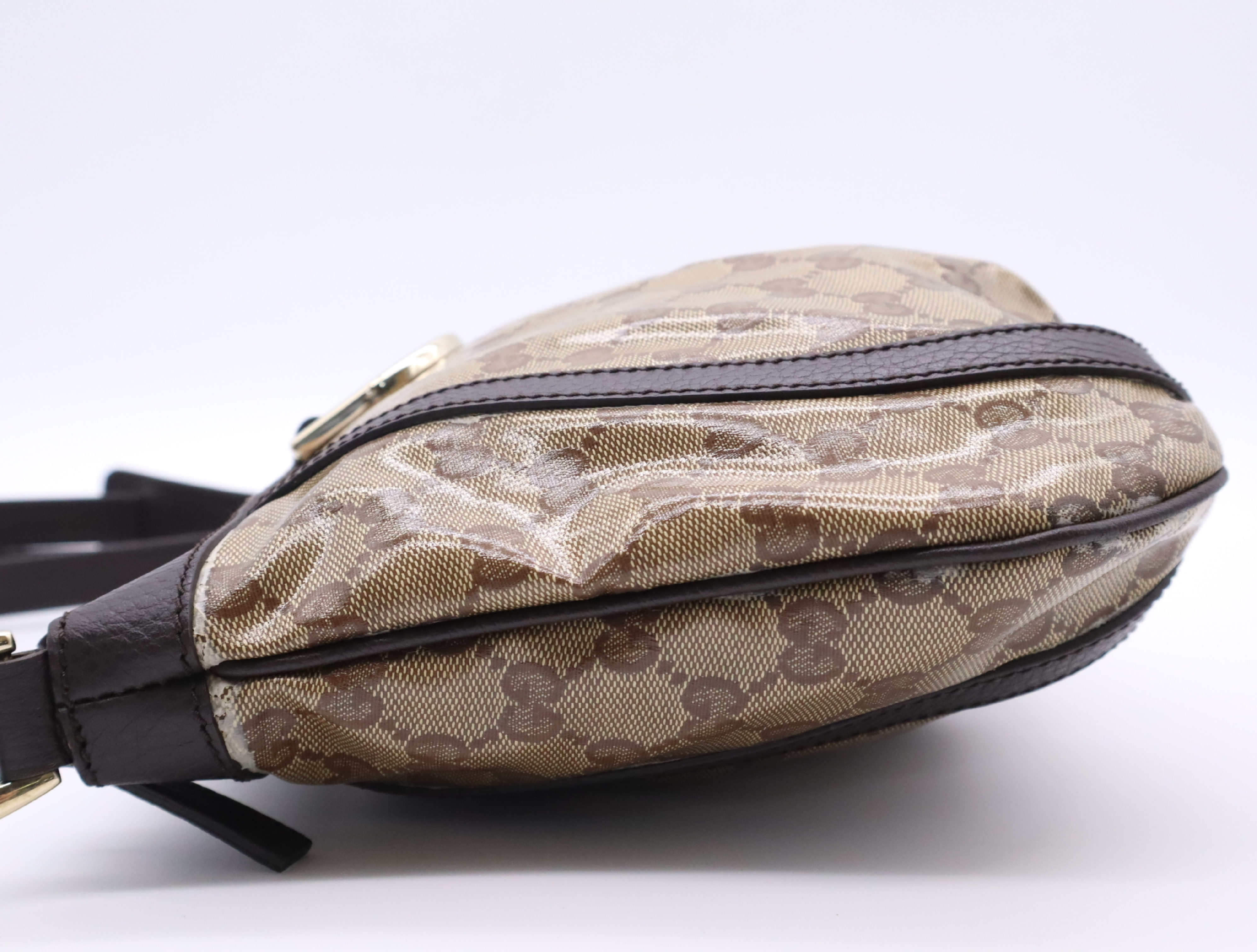 265691GG Crystal Abbey Brown Shoulder Bag — view 3